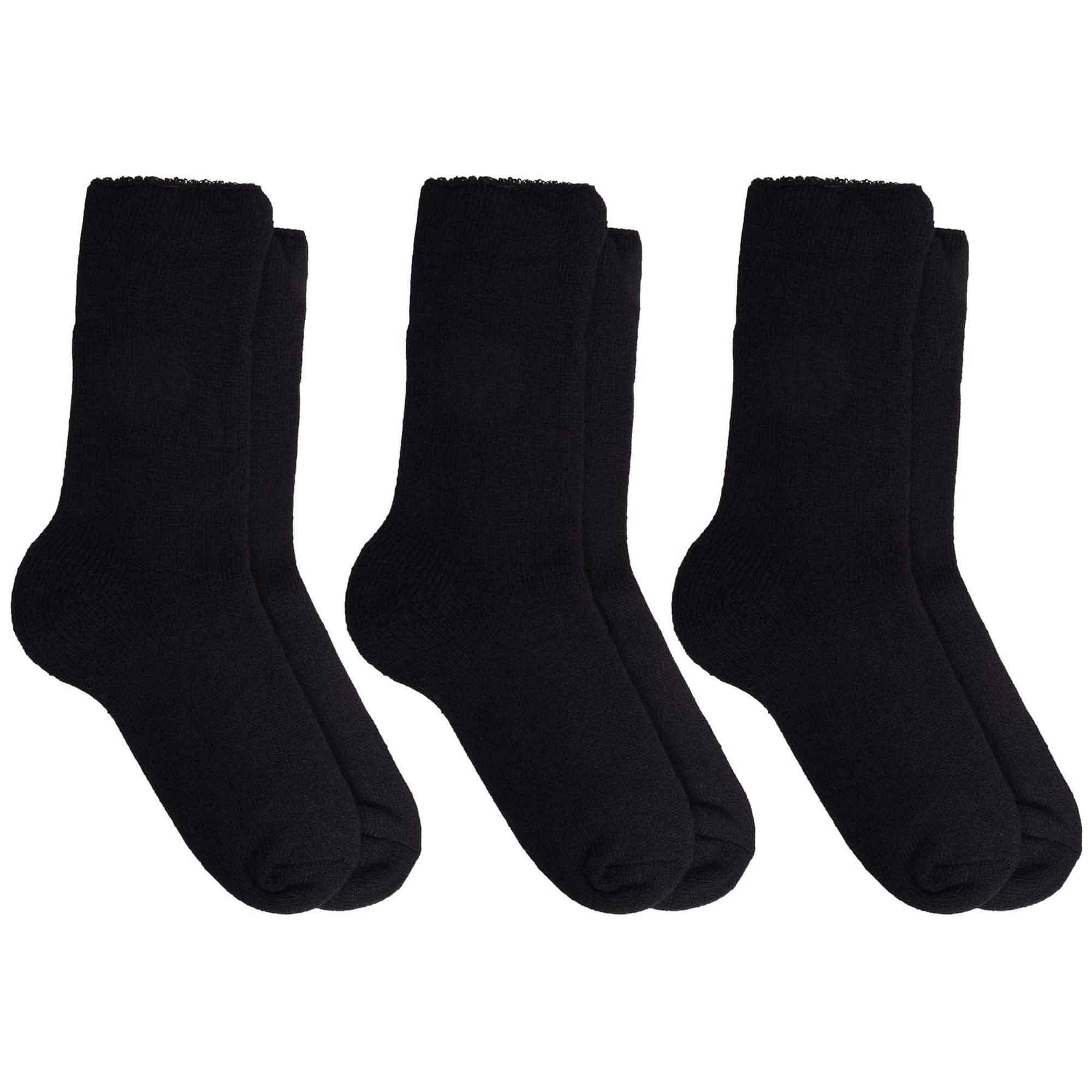 pack-of-3-mens-heavy-duty-thermal-boot-socks-extra-warm-insulated-for-hiking-and-cold-weather-uk-sizes-6-11-heat-2-3-tog-rating-by-heatwave-thermalwear-black-socks-1184731174 - Bobobiy