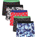 pack-of-5-boys-boxer-shorts-cotton-rich-football-army-gamer-designs-elastic-waistband-comfortable-underwear-for-active-kids-by-sock-stack-5-6-yrs-assorted-boxer-shorts-1178362220 - Bobobiy
