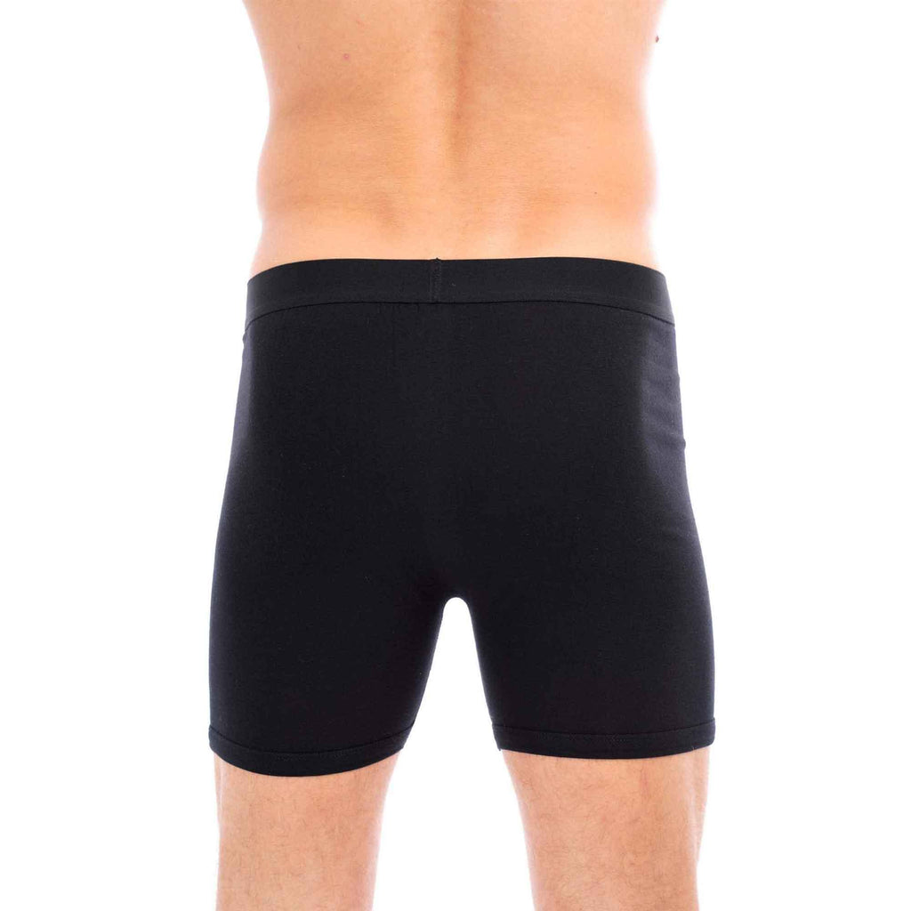 pack-of-5-men-s-cotton-boxer-shorts-button-fly-breathable-stretchy-classic-trunks-premium-comfort-everyday-wear-gym-sports-sock-stack-boxer-shorts-1184879492 - Bobobiy
