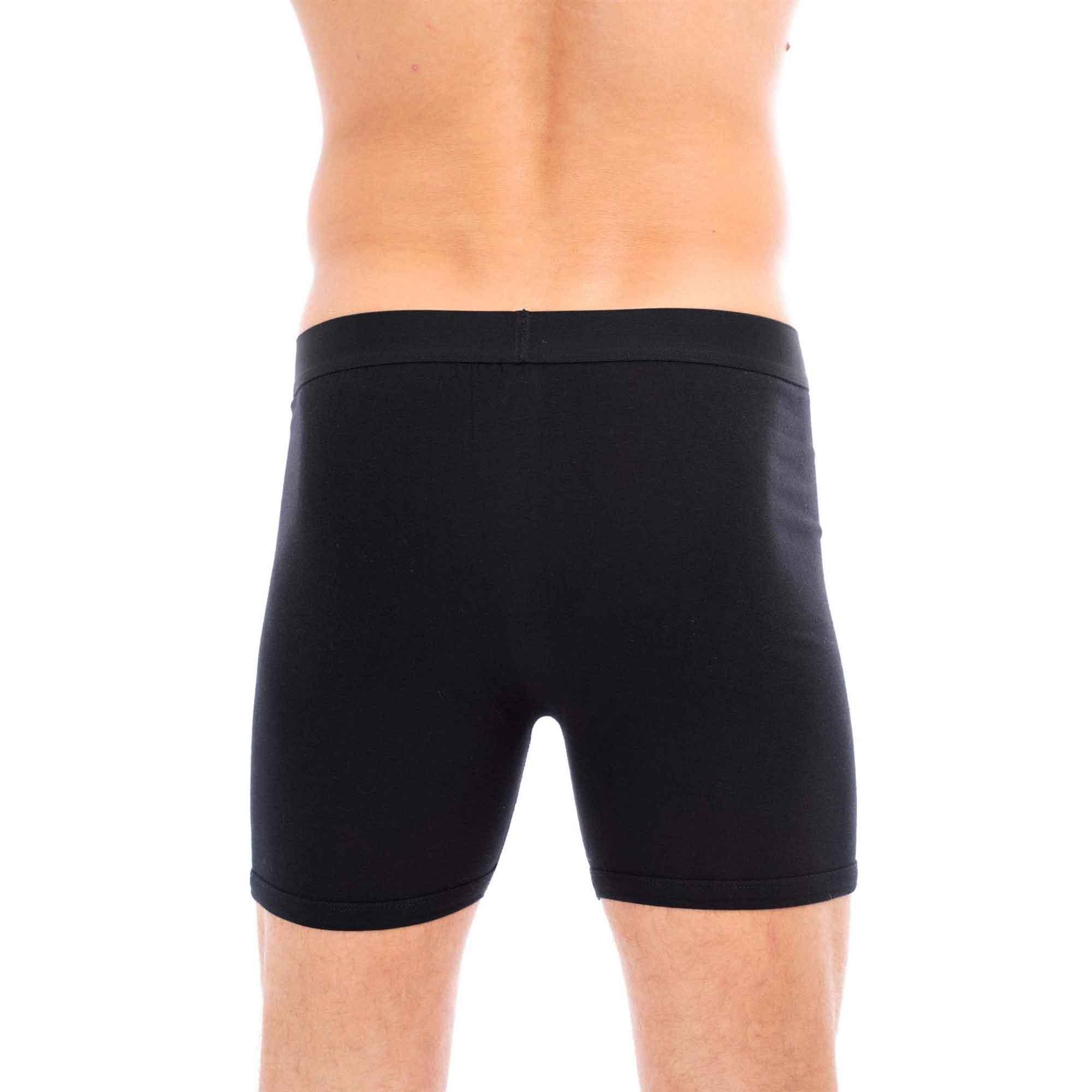 pack-of-5-men-s-cotton-boxer-shorts-button-fly-breathable-stretchy-classic-trunks-premium-comfort-everyday-wear-gym-sports-sock-stack-boxer-shorts-1184879492 - Bobobiy