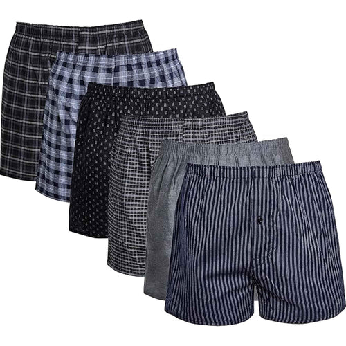 pack-of-6-kids-loose-fit-woven-boxers-durable-cotton-blend-with-elastic-waistband-sizes-5-13-years-ideal-for-school-sports-kb01-by-sock-stack-assorted-5-6-years-boxer-shorts-118084732 - Bobobiy