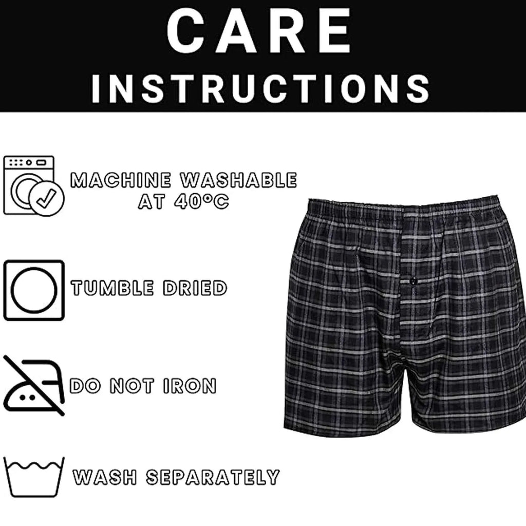 pack-of-6-kids-loose-fit-woven-boxers-durable-cotton-blend-with-elastic-waistband-sizes-5-13-years-ideal-for-school-sports-kb01-by-sock-stack-boxer-shorts-1180847326 - Bobobiy