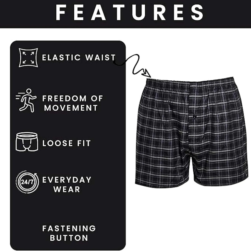 pack-of-6-kids-loose-fit-woven-boxers-durable-cotton-blend-with-elastic-waistband-sizes-5-13-years-ideal-for-school-sports-kb01-by-sock-stack-boxer-shorts-1180847327 - Bobobiy