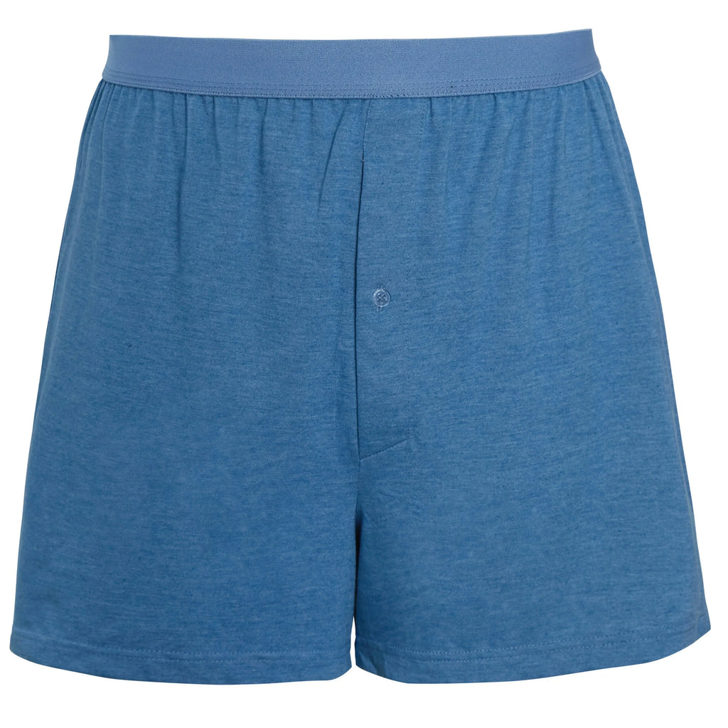 pack-of-6-men-s-boxer-shorts-loose-fit-cotton-blend-jersey-underwear-super-soft-button-fly-elastic-waistband-by-sock-stack-boxer-shorts-1177103756 - Bobobiy