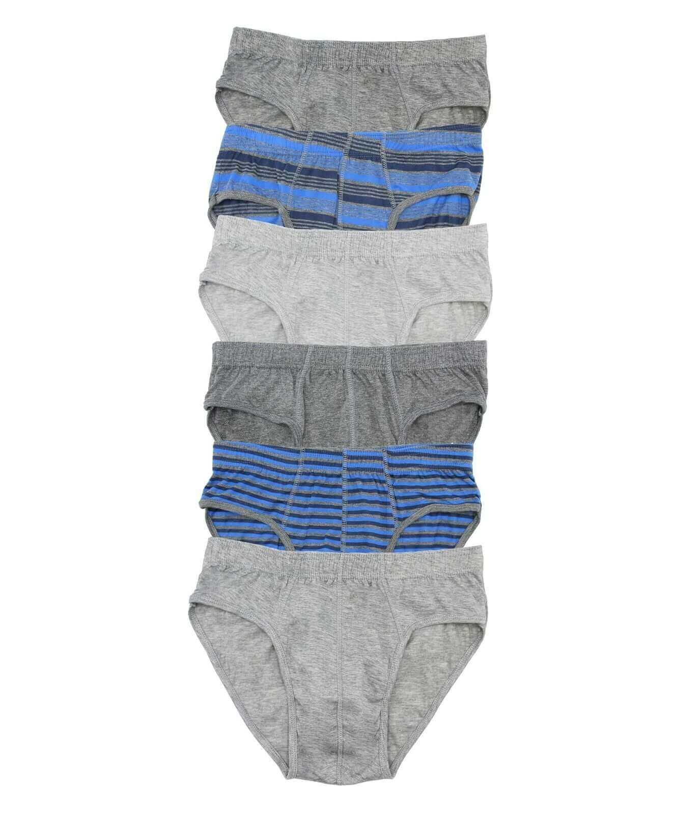 pack-of-6-men-s-cotton-stretch-striped-briefs-comfortable-waistband-breathable-fabric-assorted-colors-sizes-ideal-for-gym-casual-wear-by-sock-stack-assorted-s-underwear-1176513582 - Bobobiy