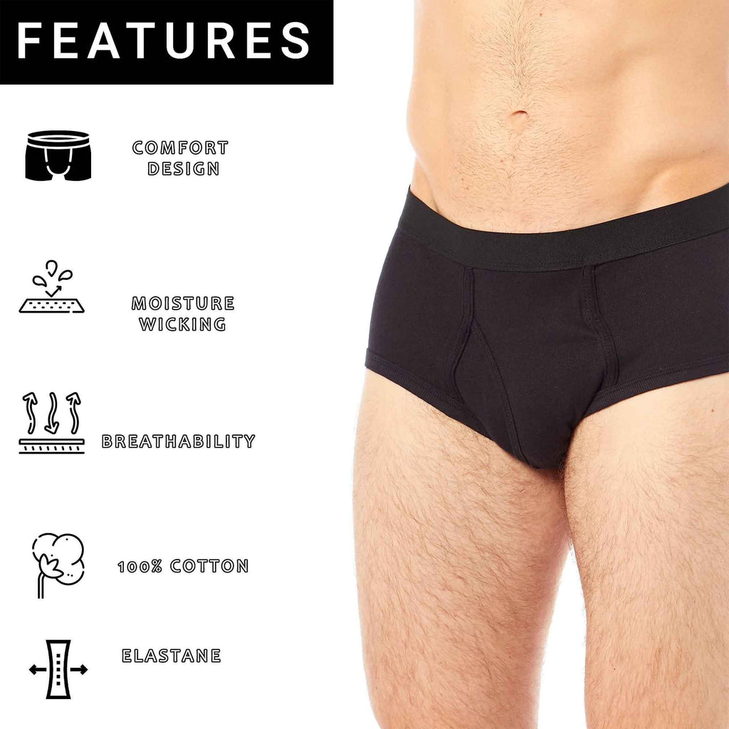 pack-of-6-mens-cotton-briefs-soft-waistband-breathable-durable-underwear-comfortable-all-day-wear-mb05-06-by-sock-stack-boxer-shorts-1181604899 - Bobobiy
