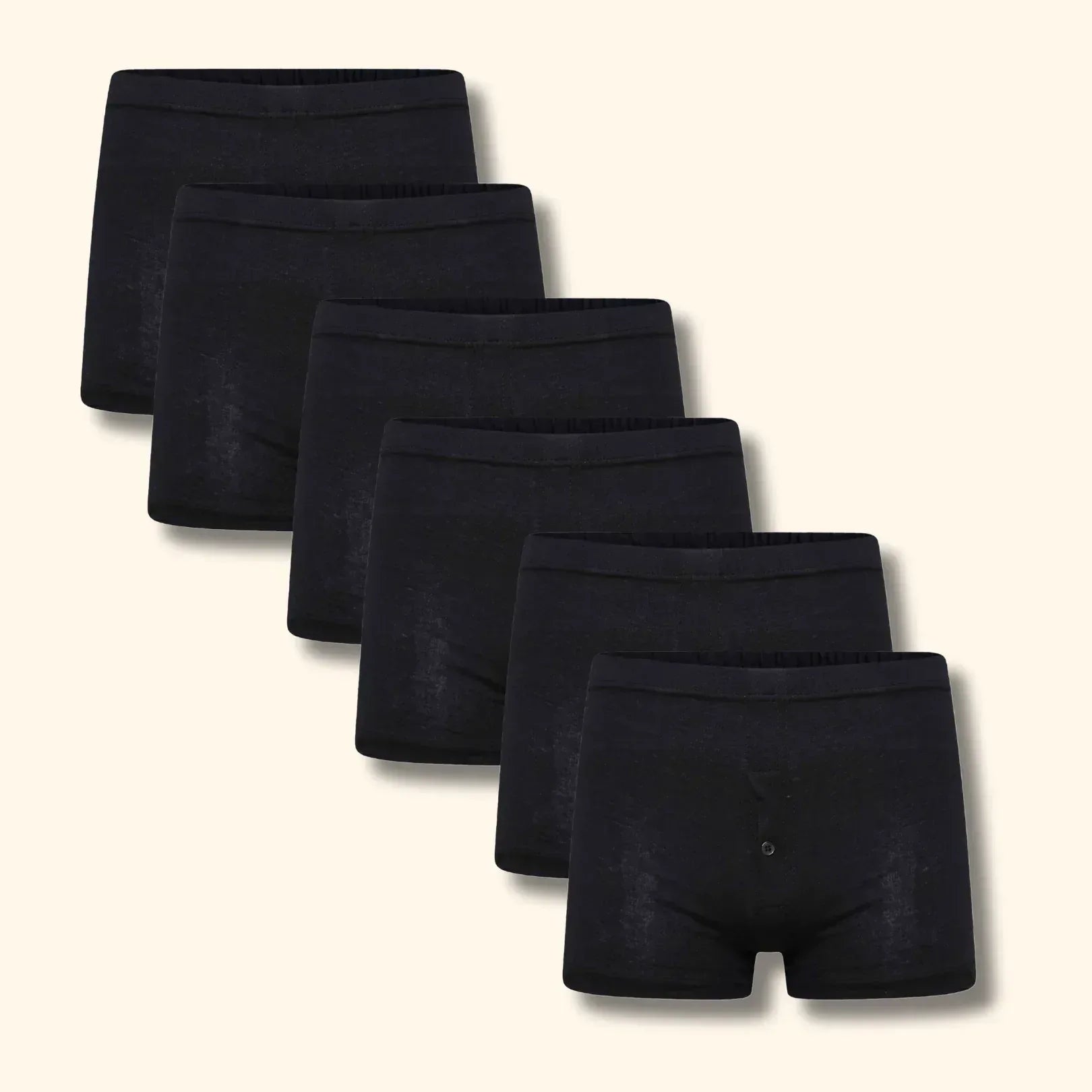 pack-of-6-mens-jersey-boxer-shorts-cotton-rich-classic-fit-breathable-button-fly-design-men-boxers-underwear-by-sock-stack-black-s-boxer-shorts-1182618821 - Bobobiy