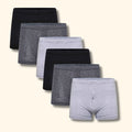 pack-of-6-mens-jersey-boxer-shorts-cotton-rich-classic-fit-breathable-button-fly-design-men-boxers-underwear-by-sock-stack-dark-assorted-s-boxer-shorts-1182618820 - Bobobiy