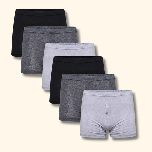 pack-of-6-mens-jersey-boxer-shorts-cotton-rich-classic-fit-breathable-button-fly-design-men-boxers-underwear-by-sock-stack-dark-assorted-s-boxer-shorts-1182618820 - Bobobiy