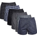pack-of-6-mens-loose-fit-woven-boxers-with-comfort-waistband-in-soft-cotton-blend-multiple-sizes-and-colors-breathable-durable-mb01-by-sock-stack-assorted-s-boxer-shorts-1181650071 - Bobobiy