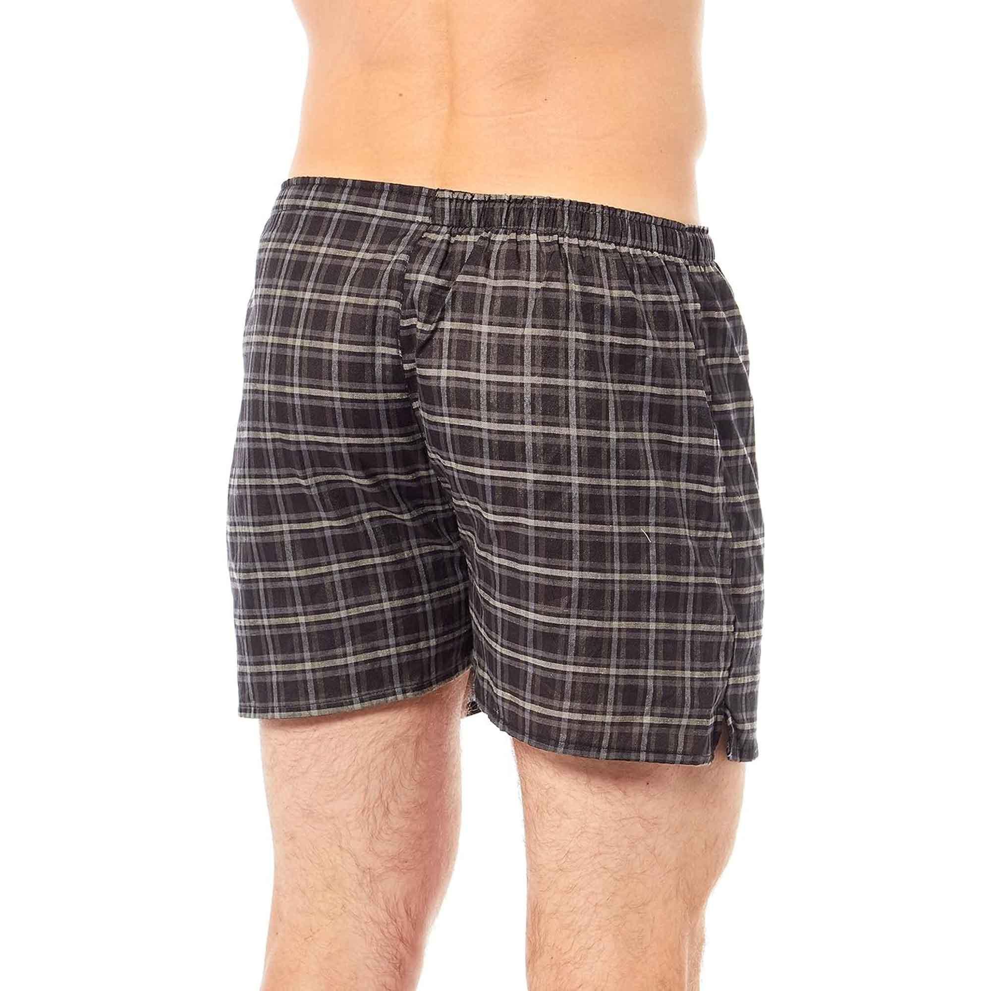 pack-of-6-mens-loose-fit-woven-boxers-with-comfort-waistband-in-soft-cotton-blend-multiple-sizes-and-colors-breathable-durable-mb01-by-sock-stack-boxer-shorts-1181650066 - Bobobiy