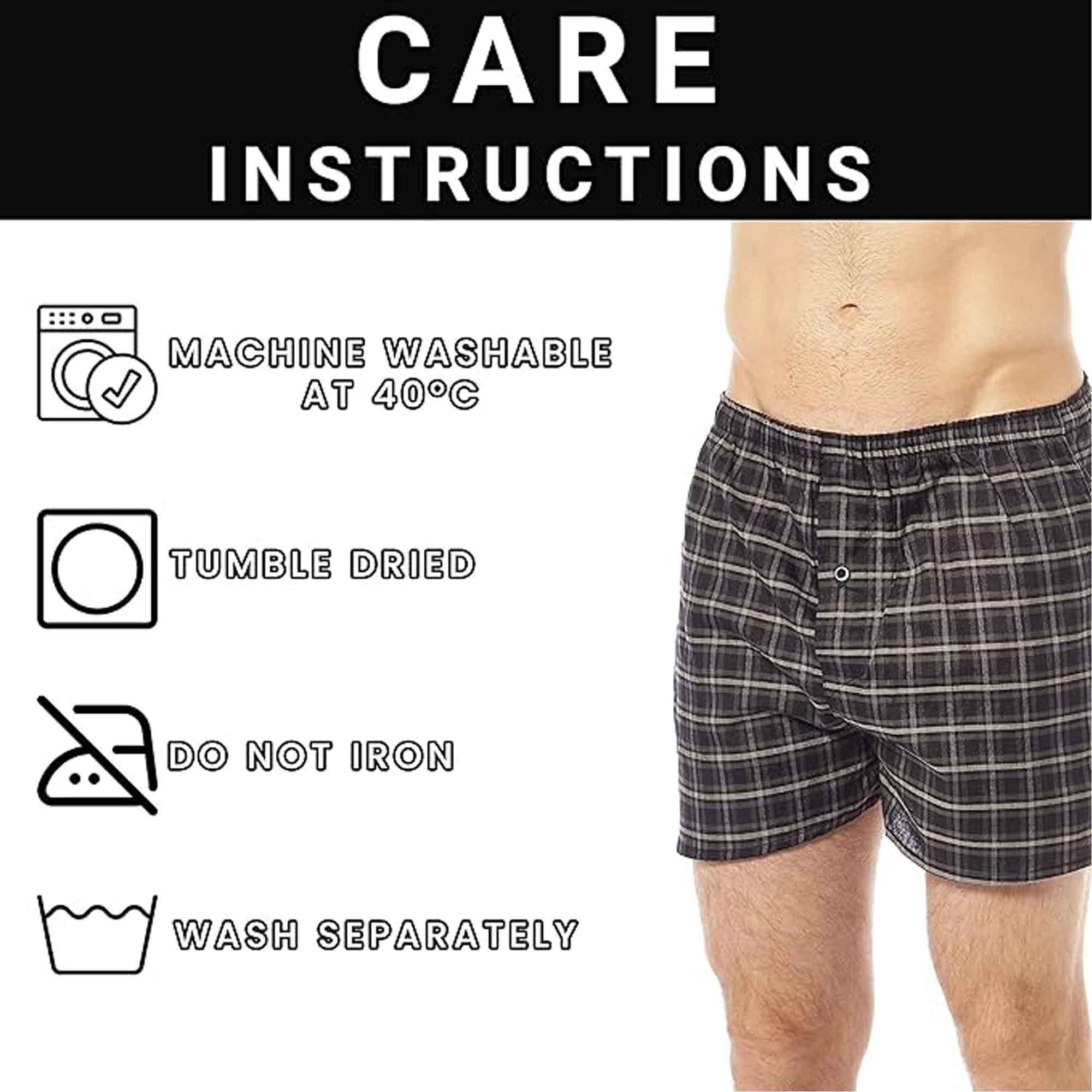 pack-of-6-mens-loose-fit-woven-boxers-with-comfort-waistband-in-soft-cotton-blend-multiple-sizes-and-colors-breathable-durable-mb01-by-sock-stack-boxer-shorts-1181650067 - Bobobiy