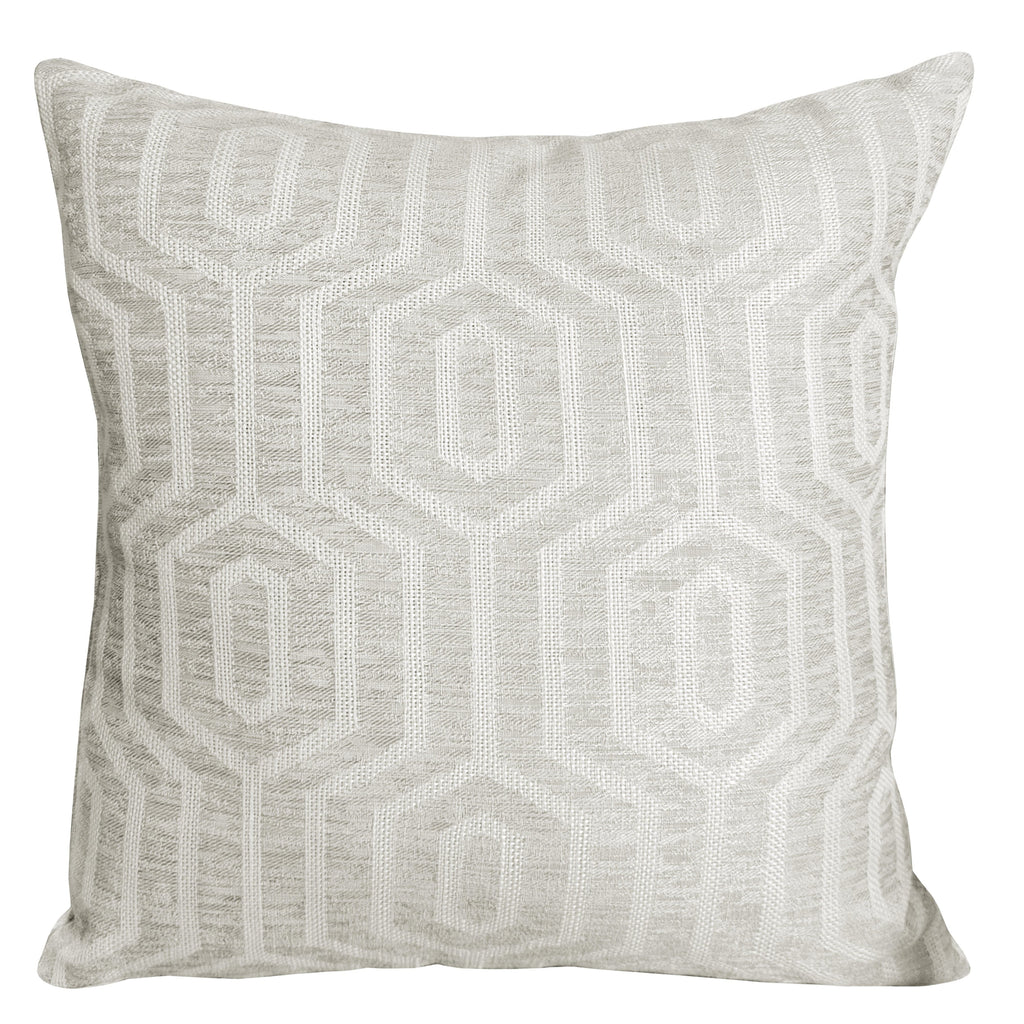 Paris Cushion Covers 2 Pack Modern Natural Decorative Square Scatter Cushions with Invisible Zipper for Sofa & Bed