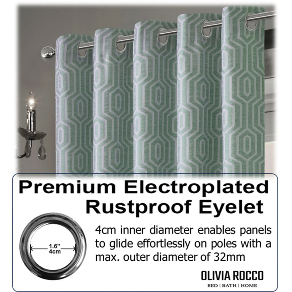 paris-eyelet-jacquard-curtains-sage-green-geometric-pattern-thermal-insulated-light-blocking-for-bedroom-lounge-by-olivia-rocco-curtain-1160973774 - Bobobiy