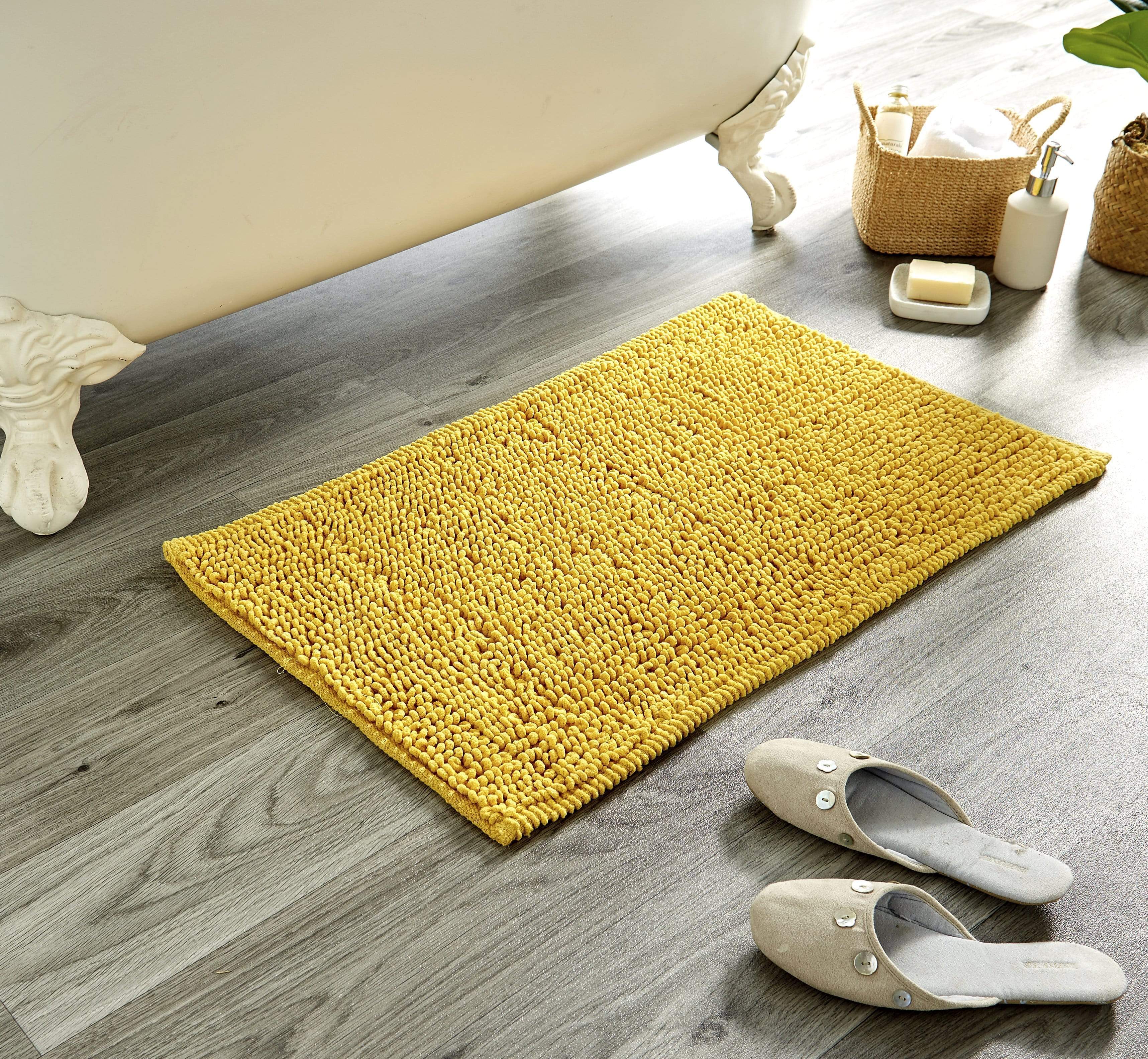 Pebbles Micro Bobble Eco-Friendly Pure Indian Cotton Hand-Woven Bath Mat with Knitted Design for Comfort and Durability