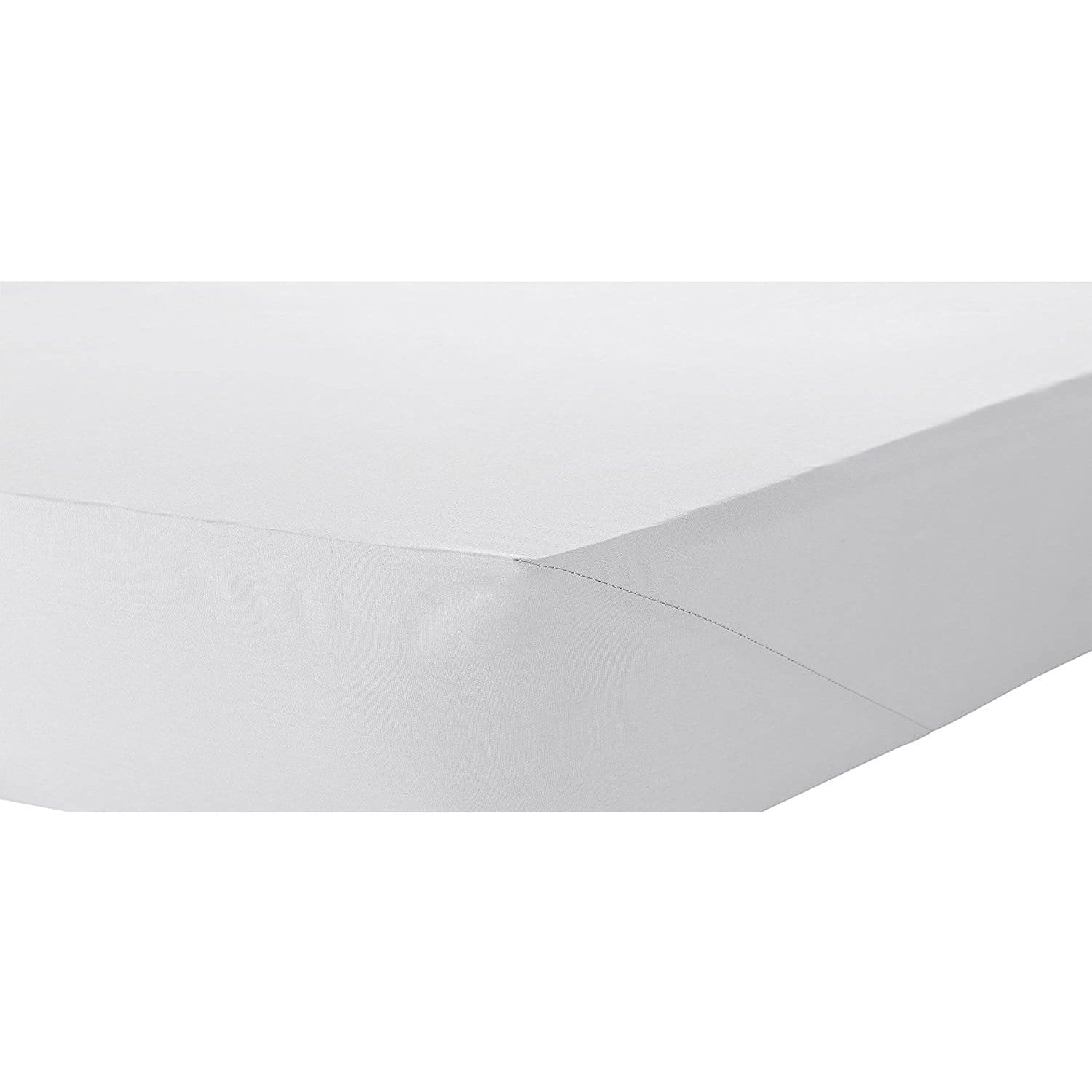 Percale Super Soft Fitted Sheet 180 TC Indus Valley Cotton Linen Durable Comfortable Bedding Multiple Sizes and Colours