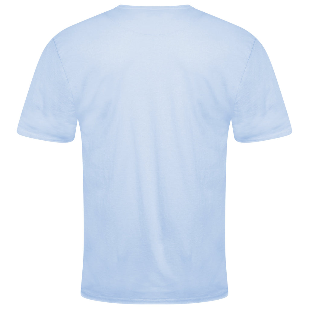 Brave Soul Fresher Raw Edge Cotton T-Shirt