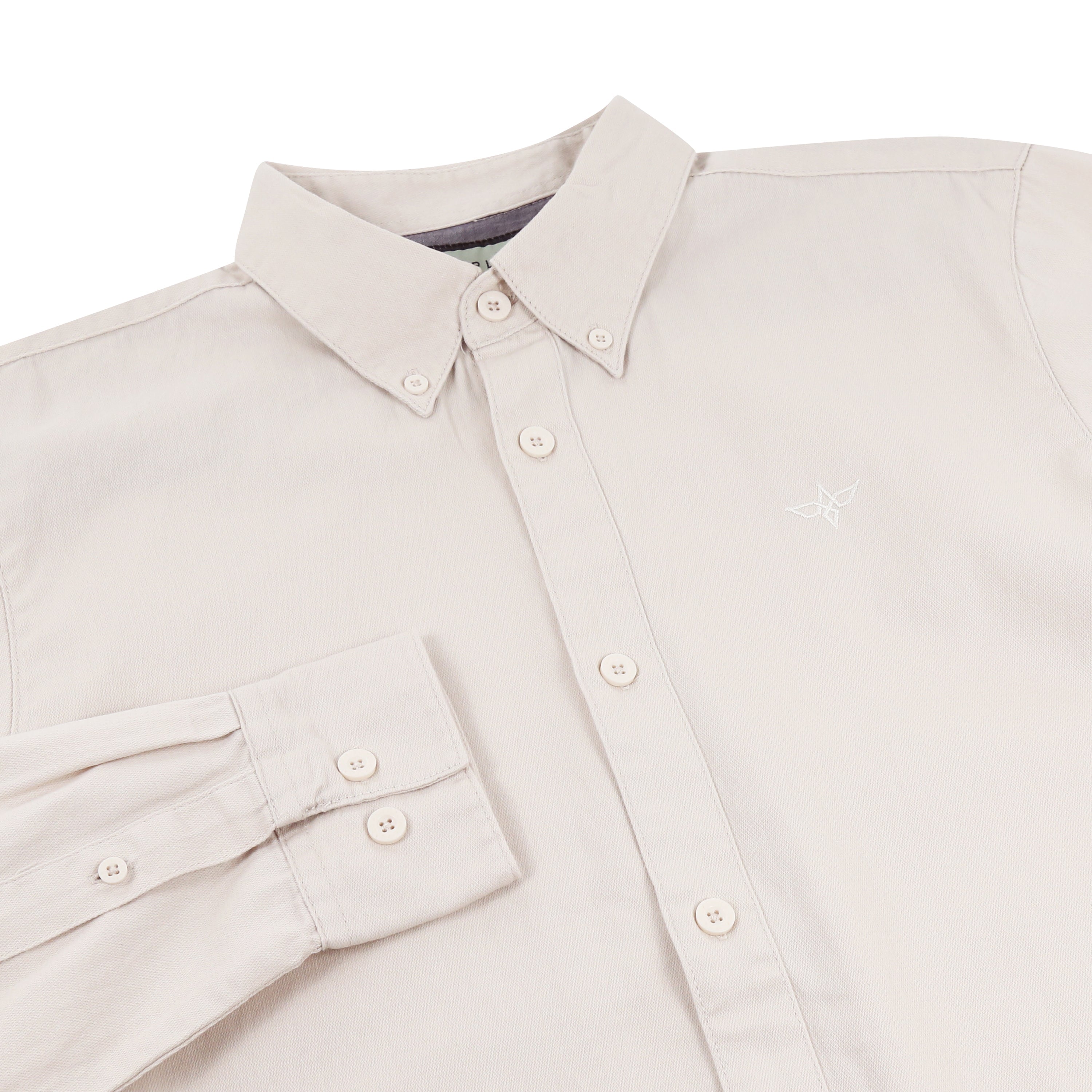 TL London Embroidered Logo Long Sleeve Shirt