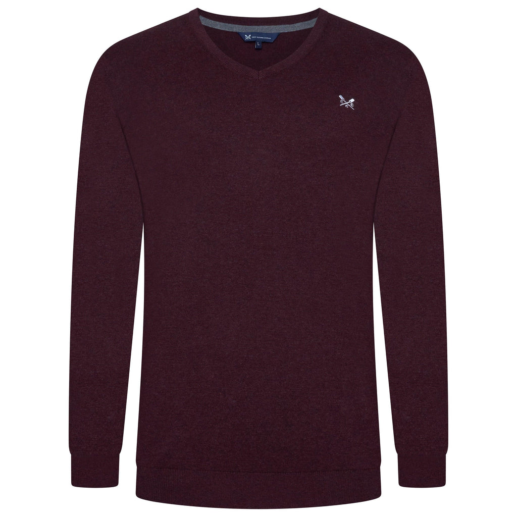 Crew Clothing Company V Neck Jumper