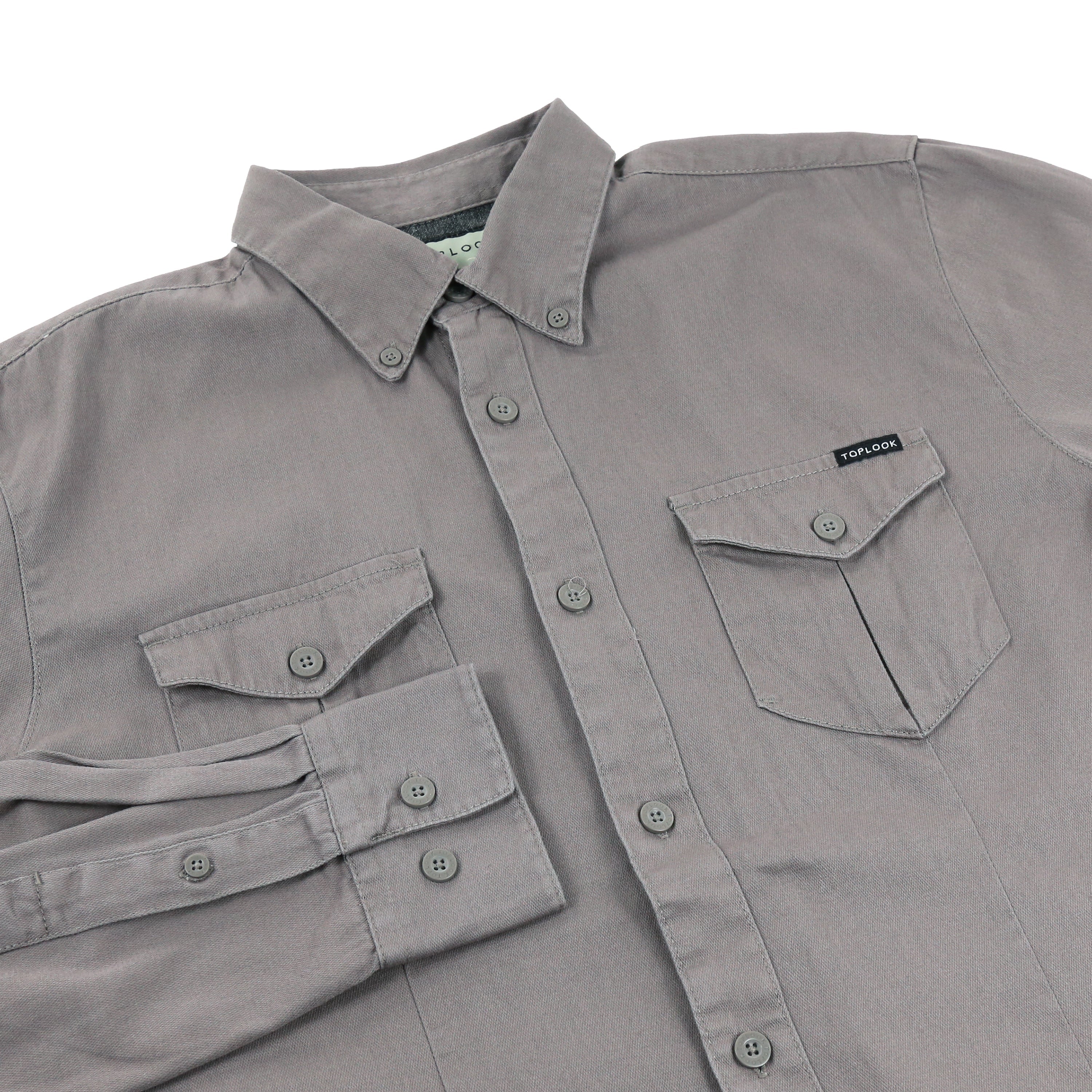 TL London 2 Pocket Long Sleeve Shirt