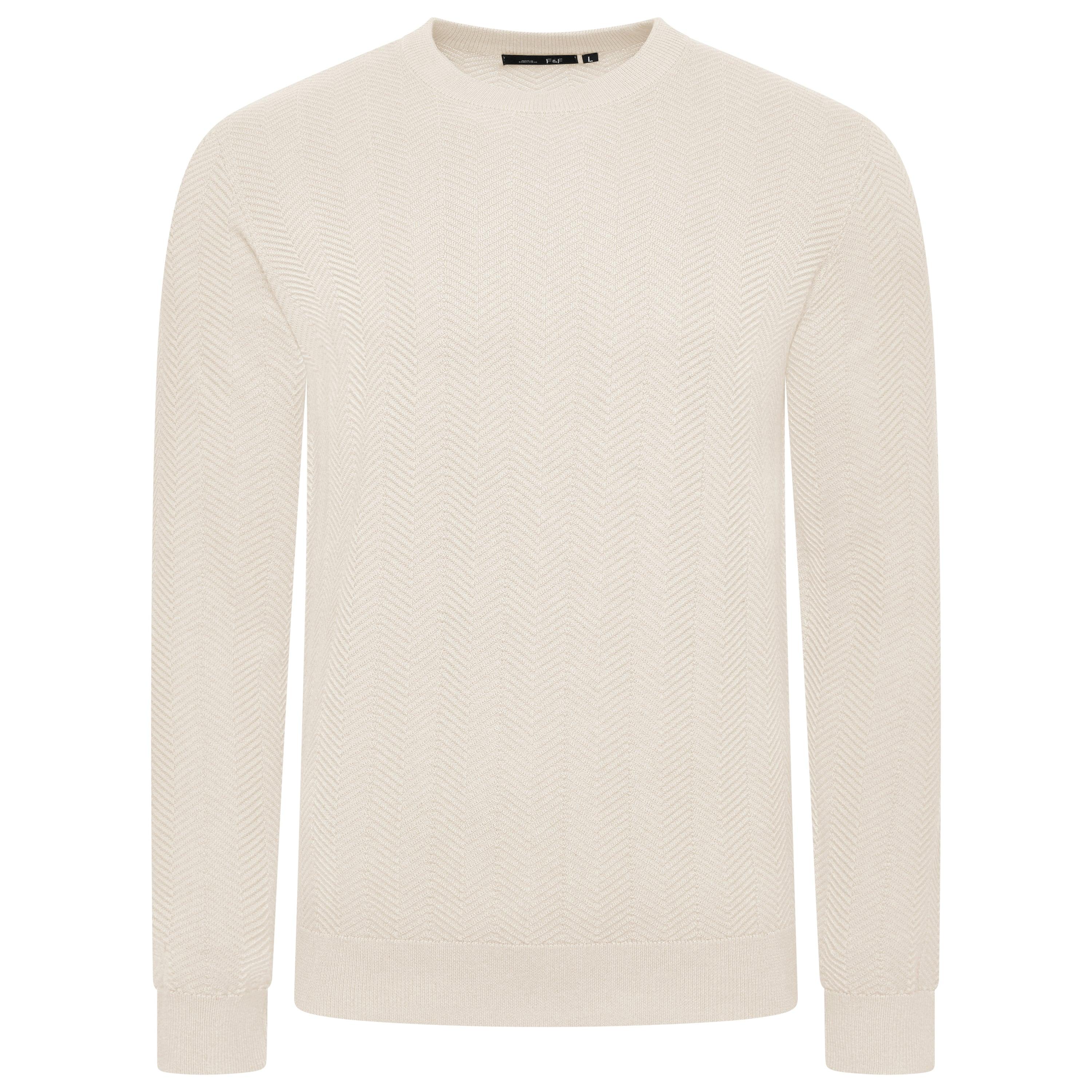 F&F Chevron Knit Pullover Jumper