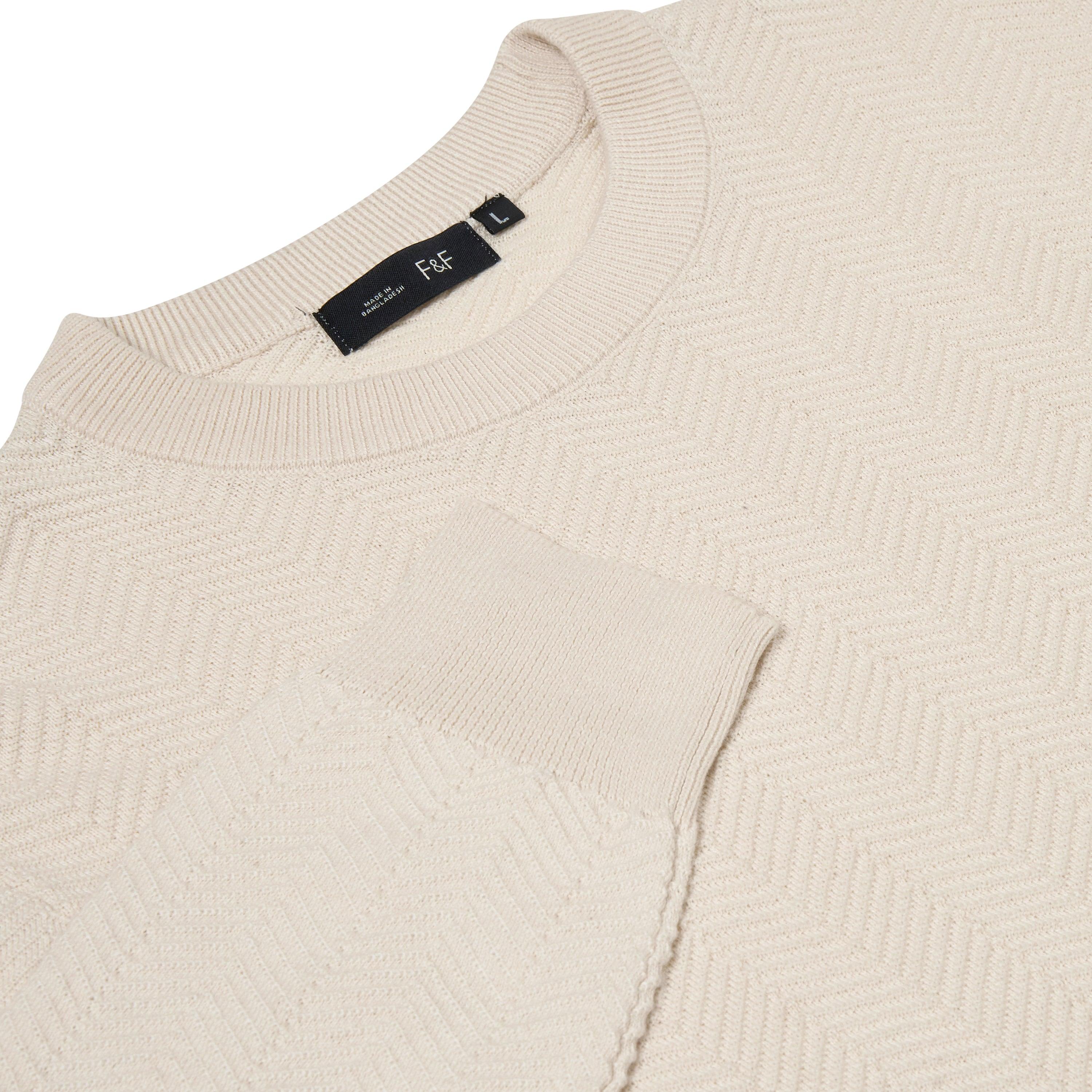 F&F Chevron Knit Pullover Jumper
