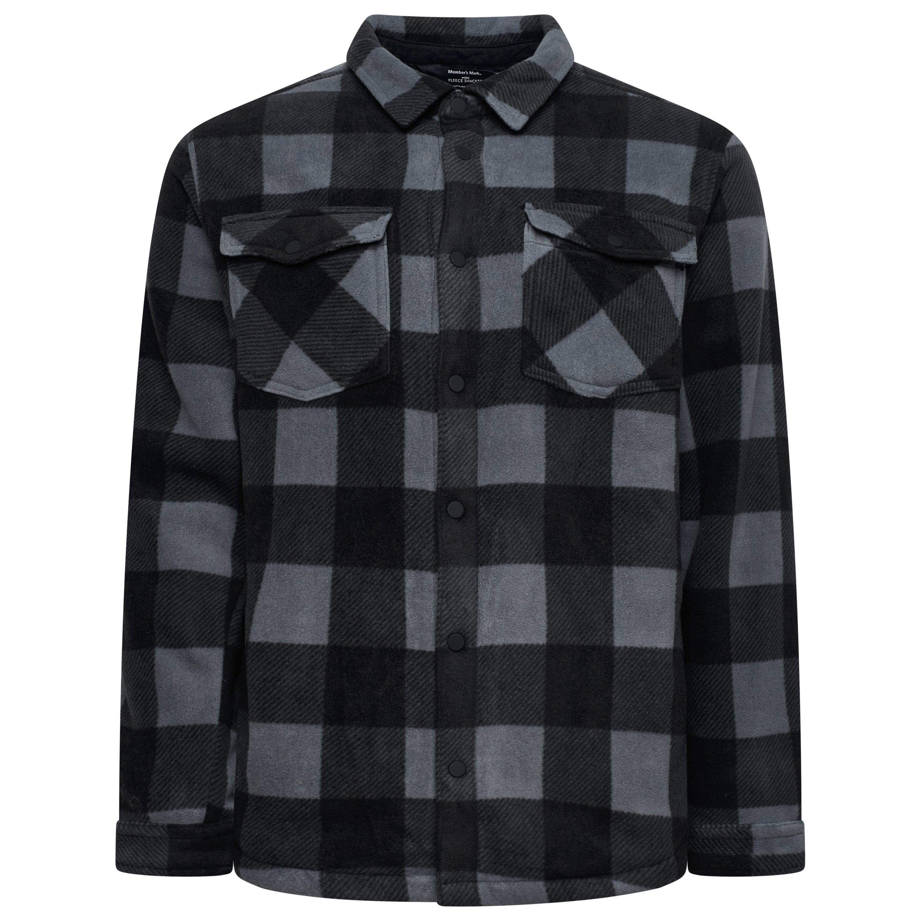 Member's Mark Sherpa Fleece Shacket Overshirt