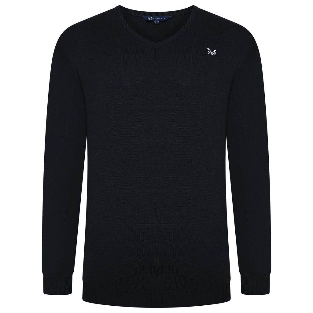 Crew Clothing Company V Neck Jumper