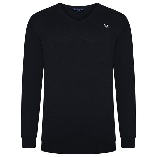 Crew Clothing Company V Neck Jumper