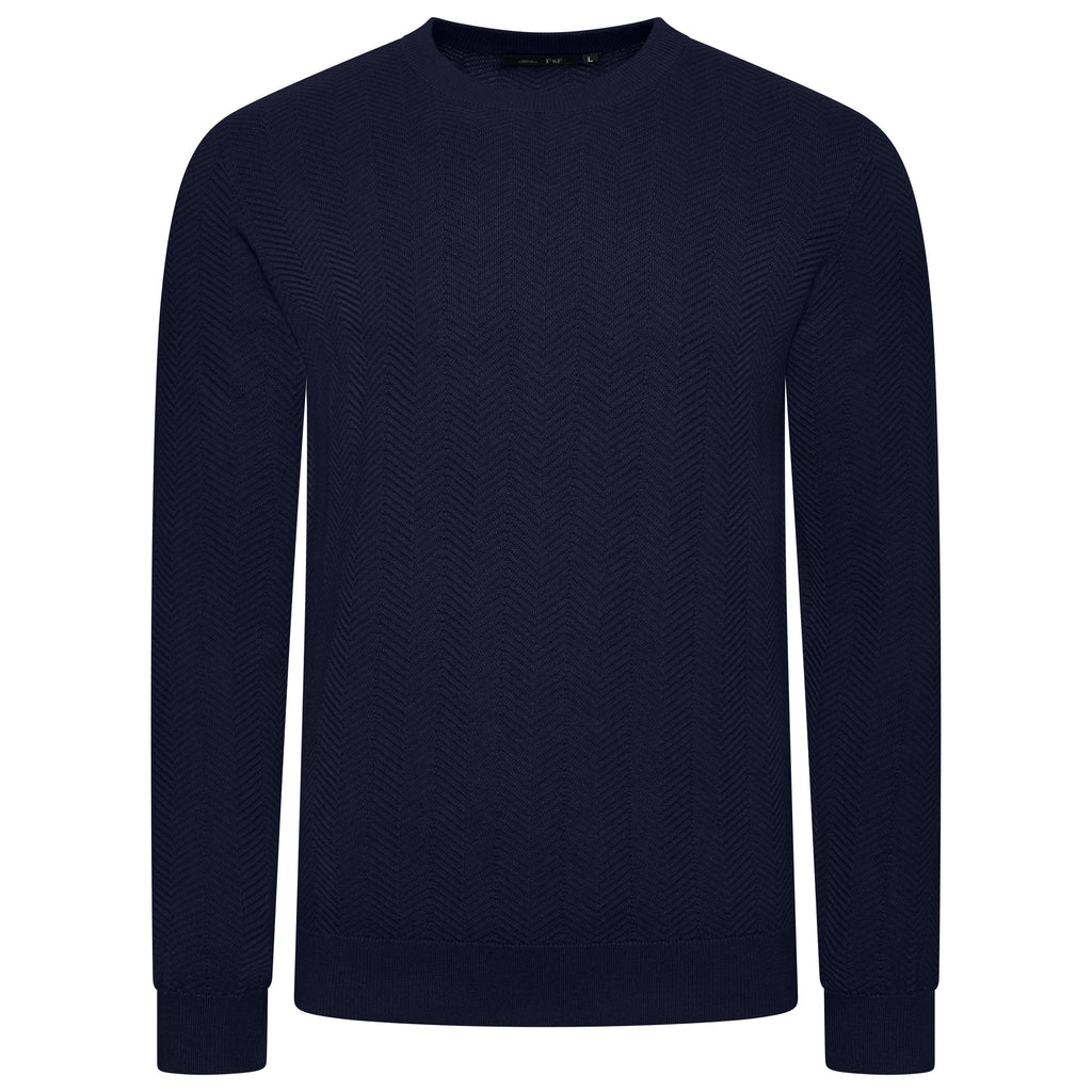 F&F Chevron Knit Pullover Jumper