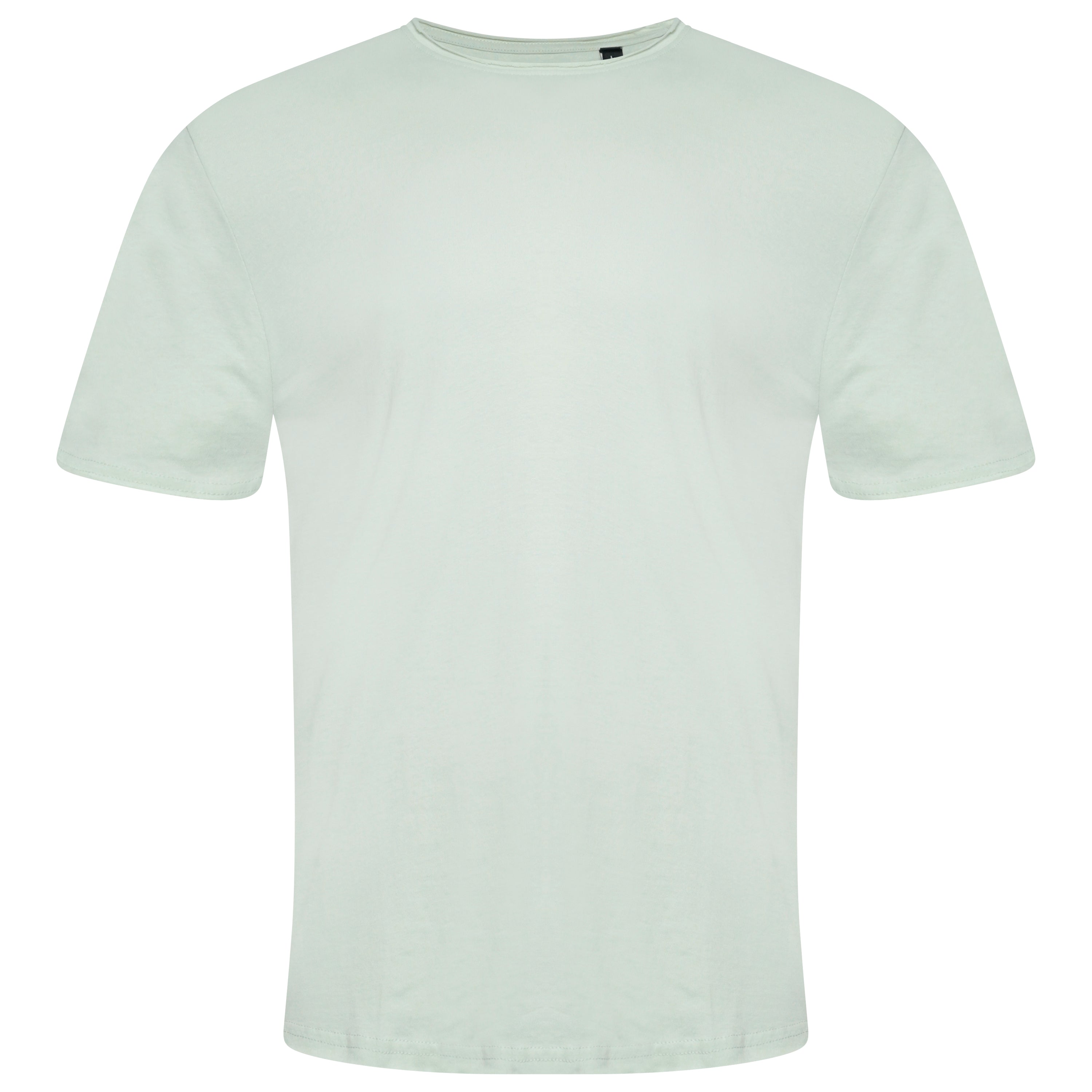 Brave Soul Fresher Raw Edge Cotton T-Shirt