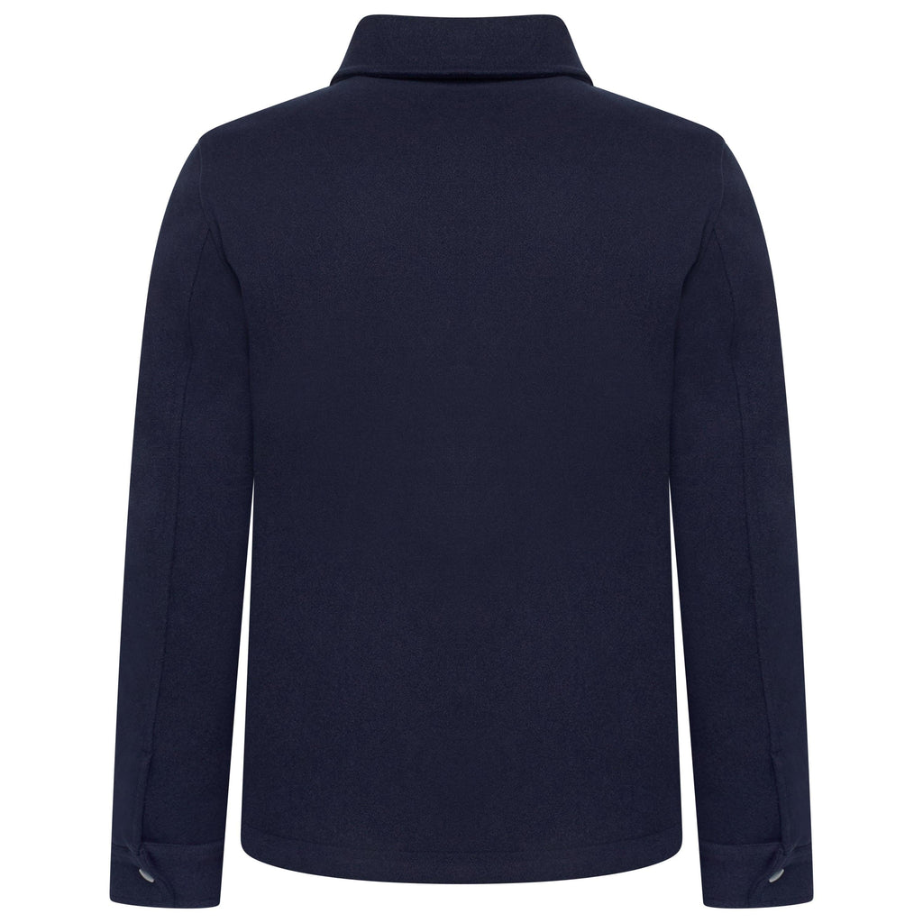 Brushed Winter Jacket with Pockets