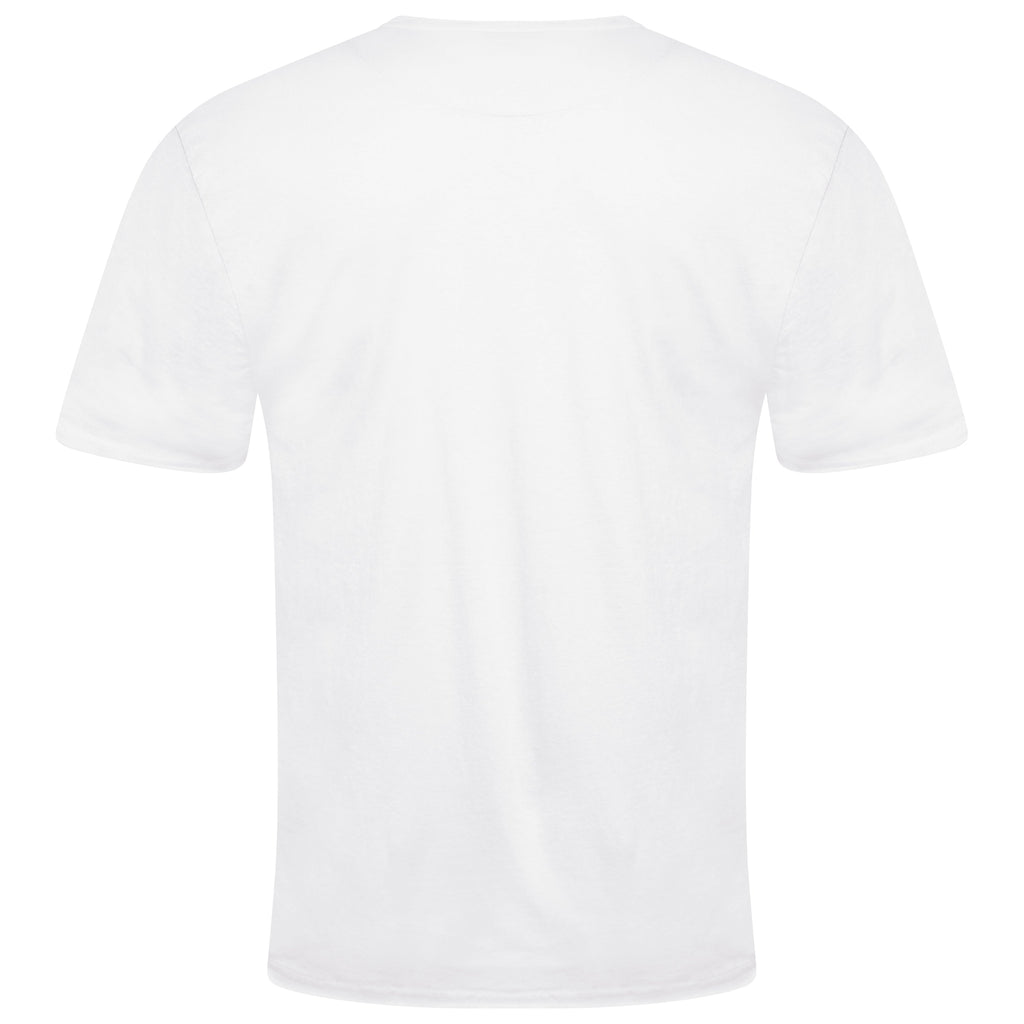 Brave Soul Fresher Raw Edge Cotton T-Shirt