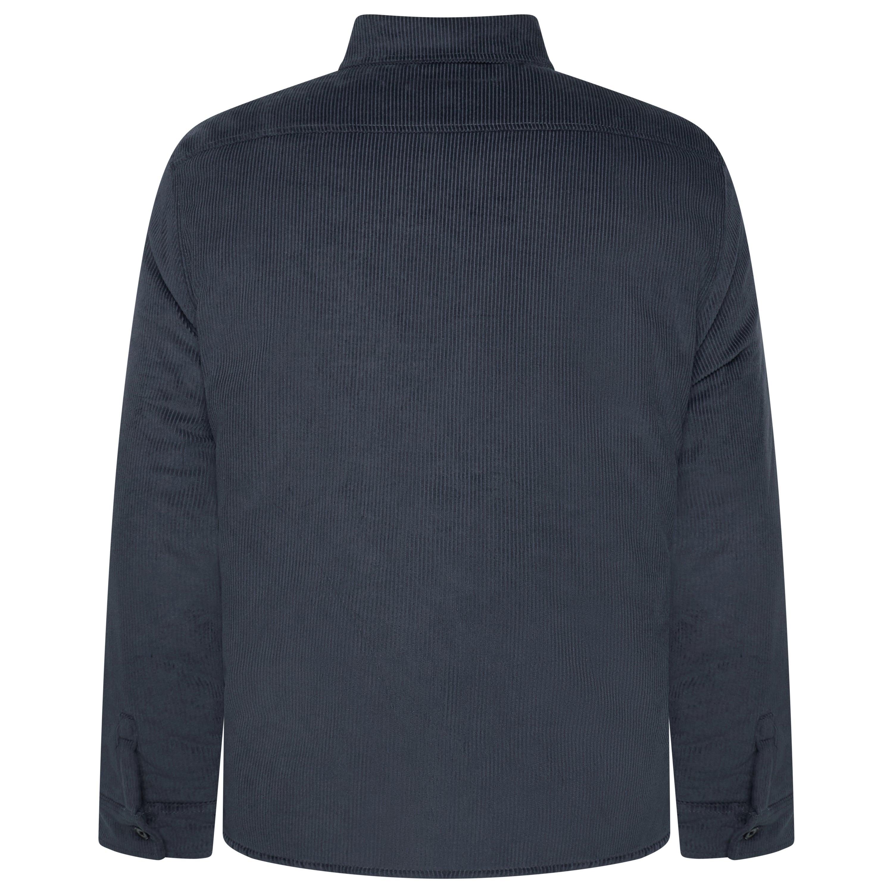 Corduroy Padded Jacket With Pockets