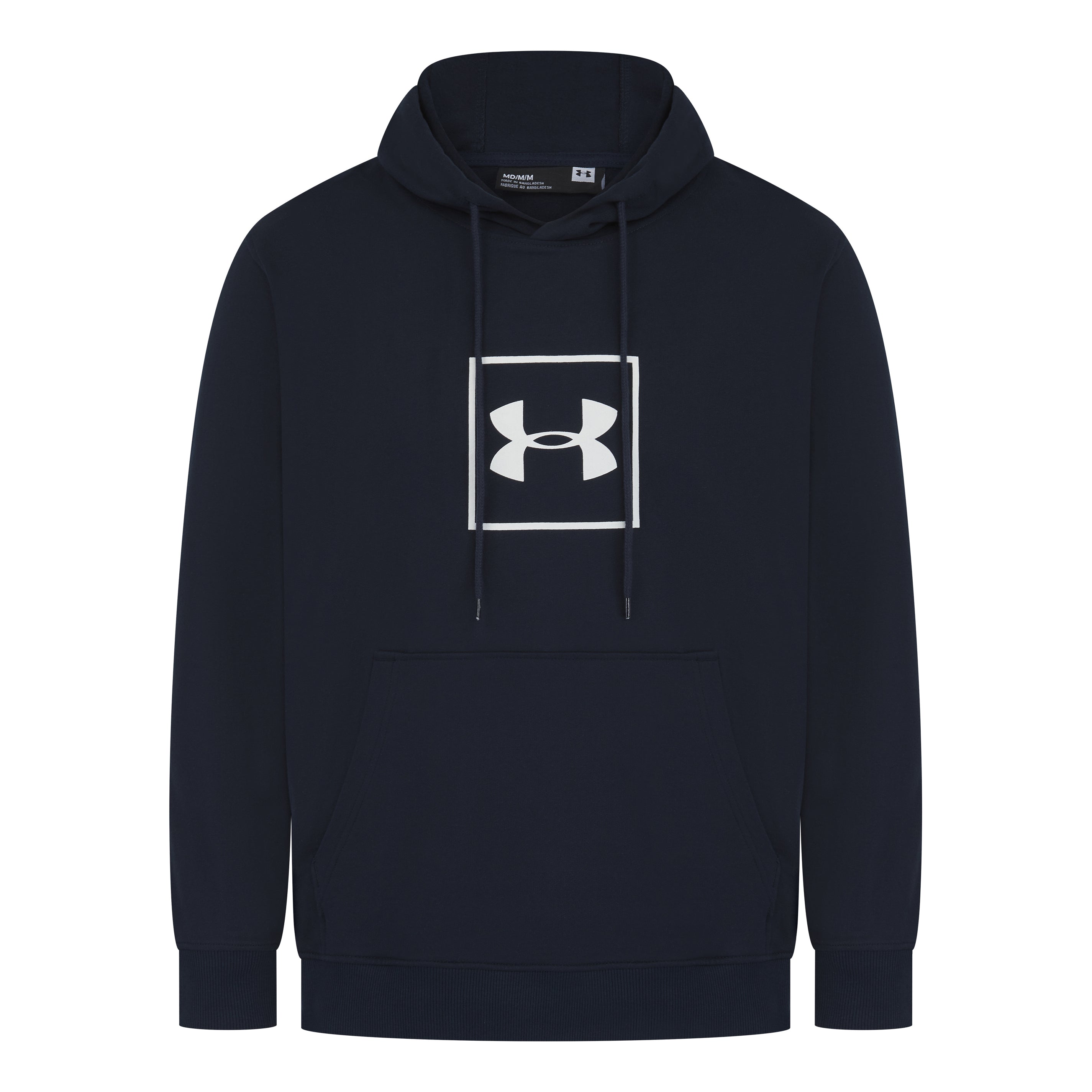 Under Armour Rival Box Logo Fleece Hoodie