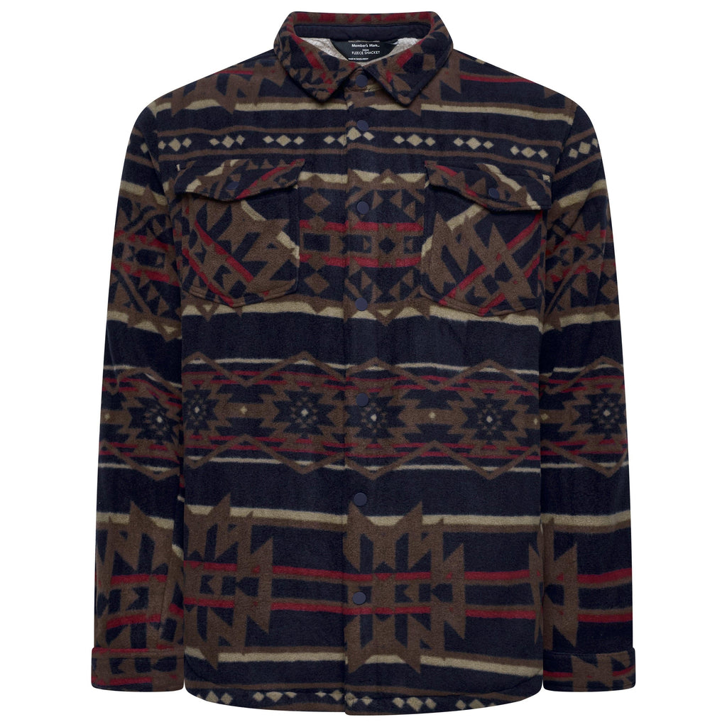 Member's Mark Sherpa Fleece Shacket Overshirt