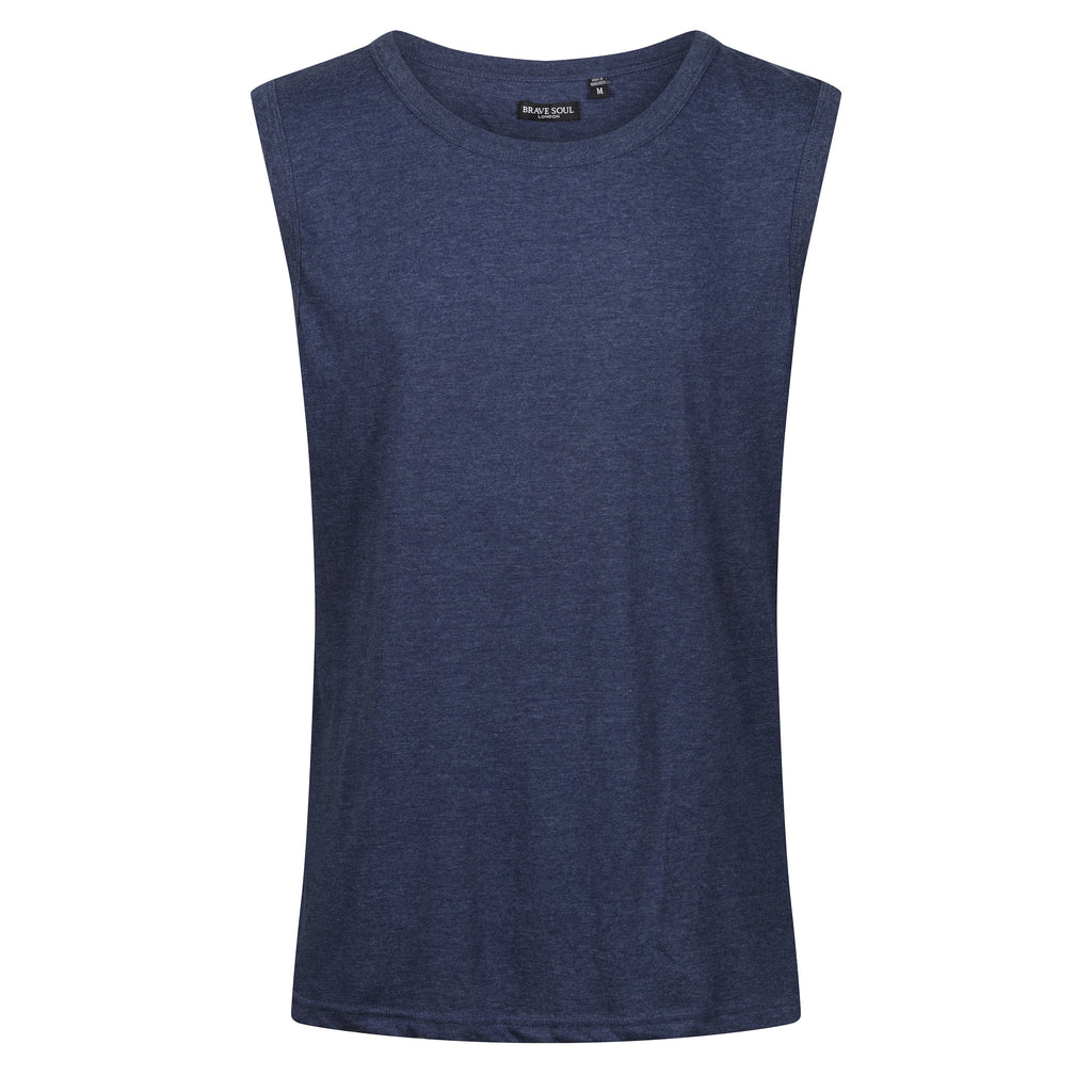 Brave Soul Varga Sleeveless T-Shirt