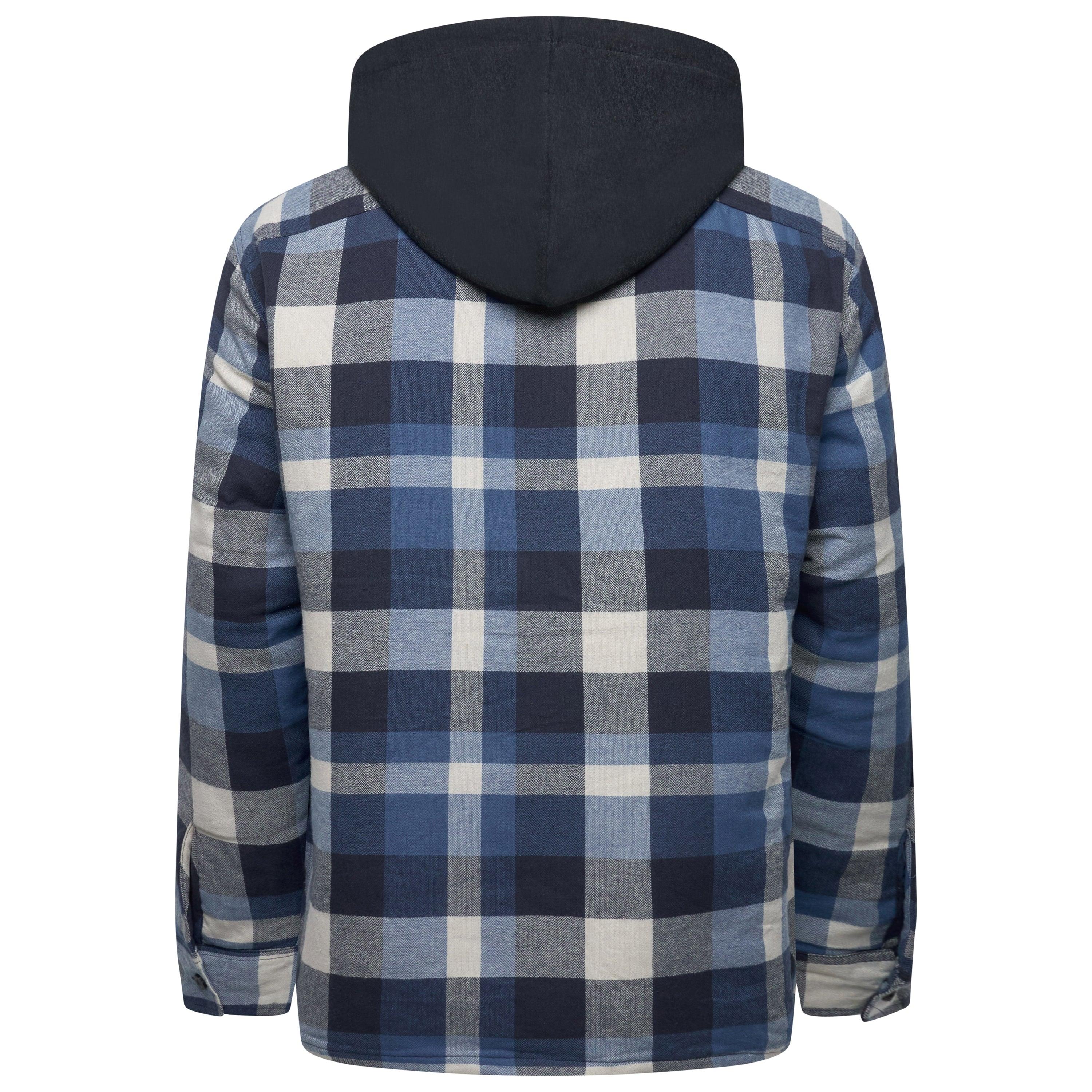 Wrangler Hooded Padded Overshirt Jacket