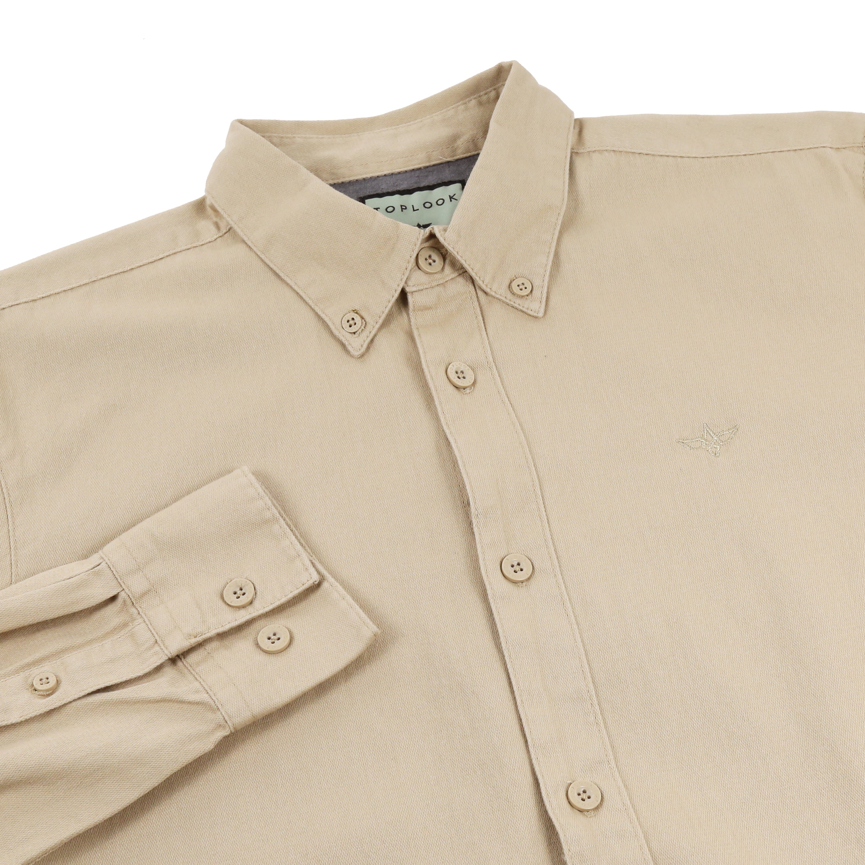 TL London Embroidered Logo Long Sleeve Shirt