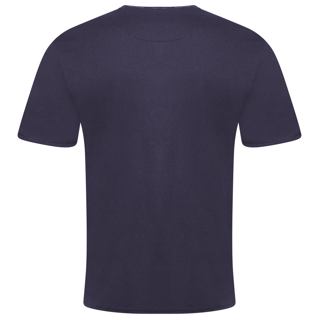 Brave Soul Fresher Raw Edge Cotton T-Shirt