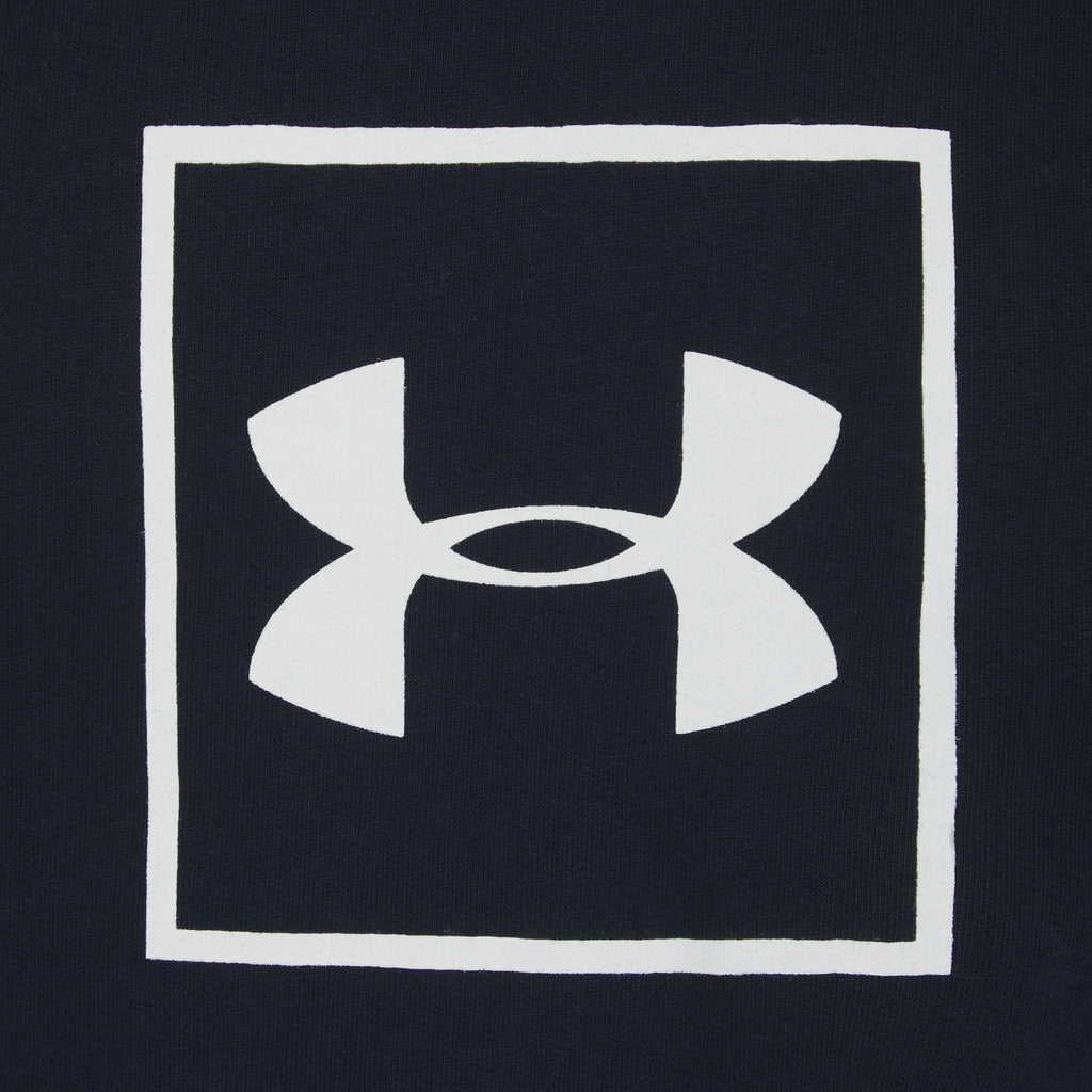 Under Armour Rival Box Logo Fleece Hoodie