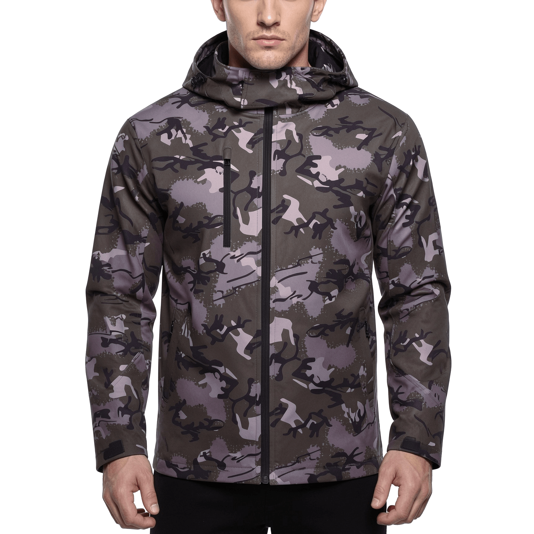 Result Camo TX Performance Hooded Softshell Jacket