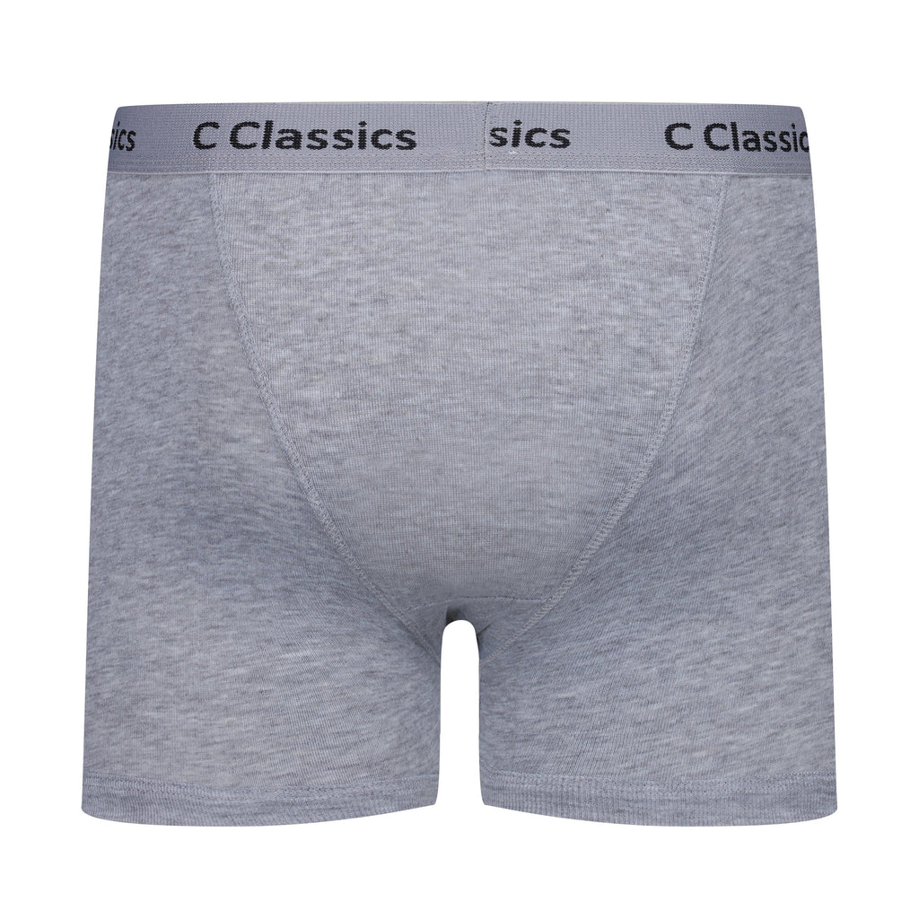 C Classics 3 Pack Button Fly Boxer Shorts