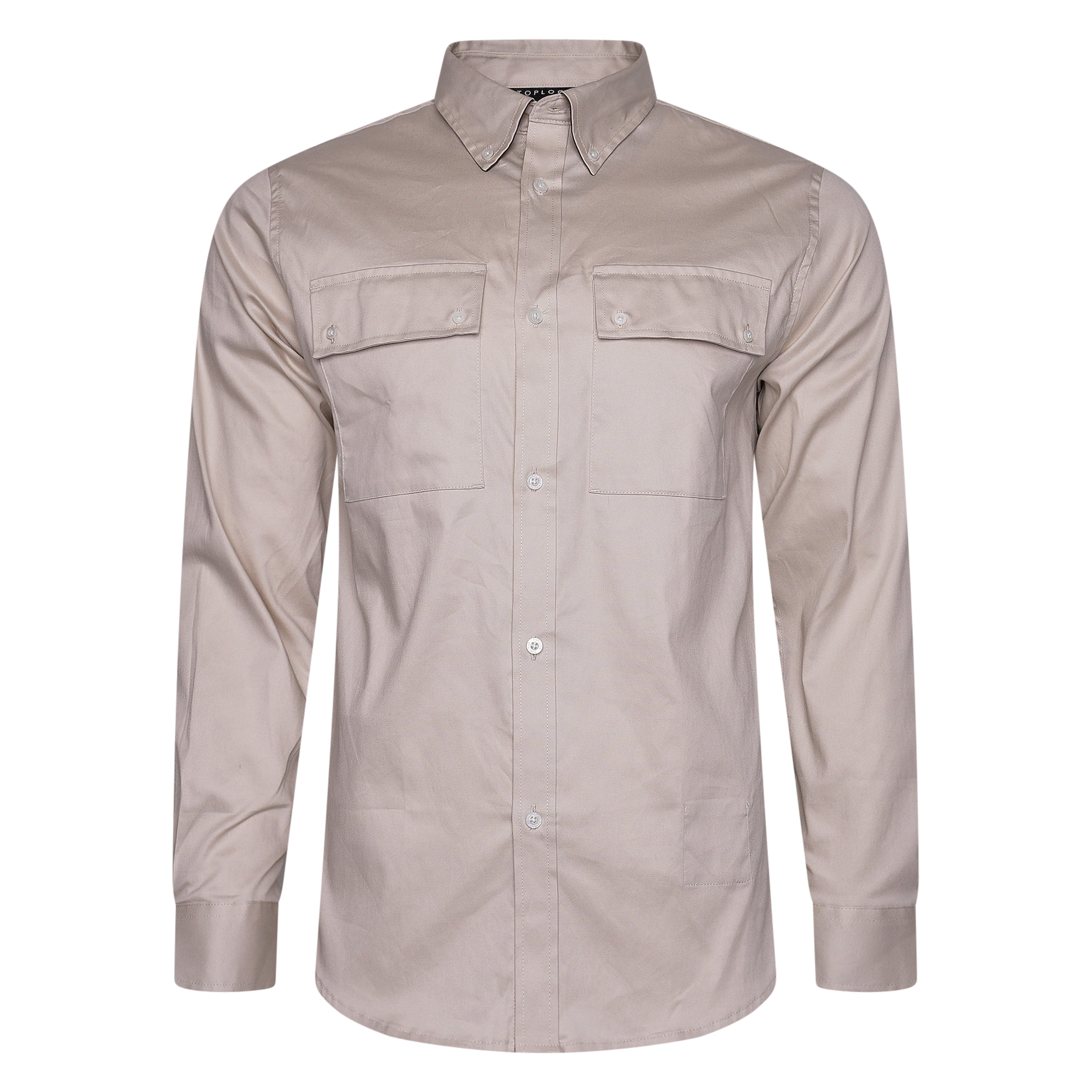 TL London 2 Pocket Long Sleeve Button Down Shirt