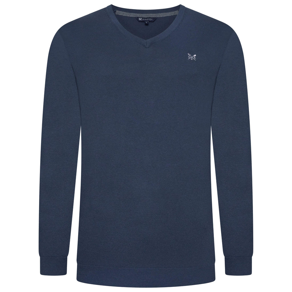 Crew Clothing Company V Neck Jumper