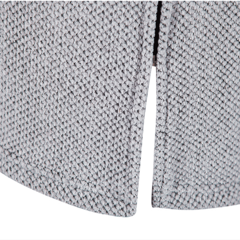 Plus Fleece Hooded Winter Cardigan Men Jacket