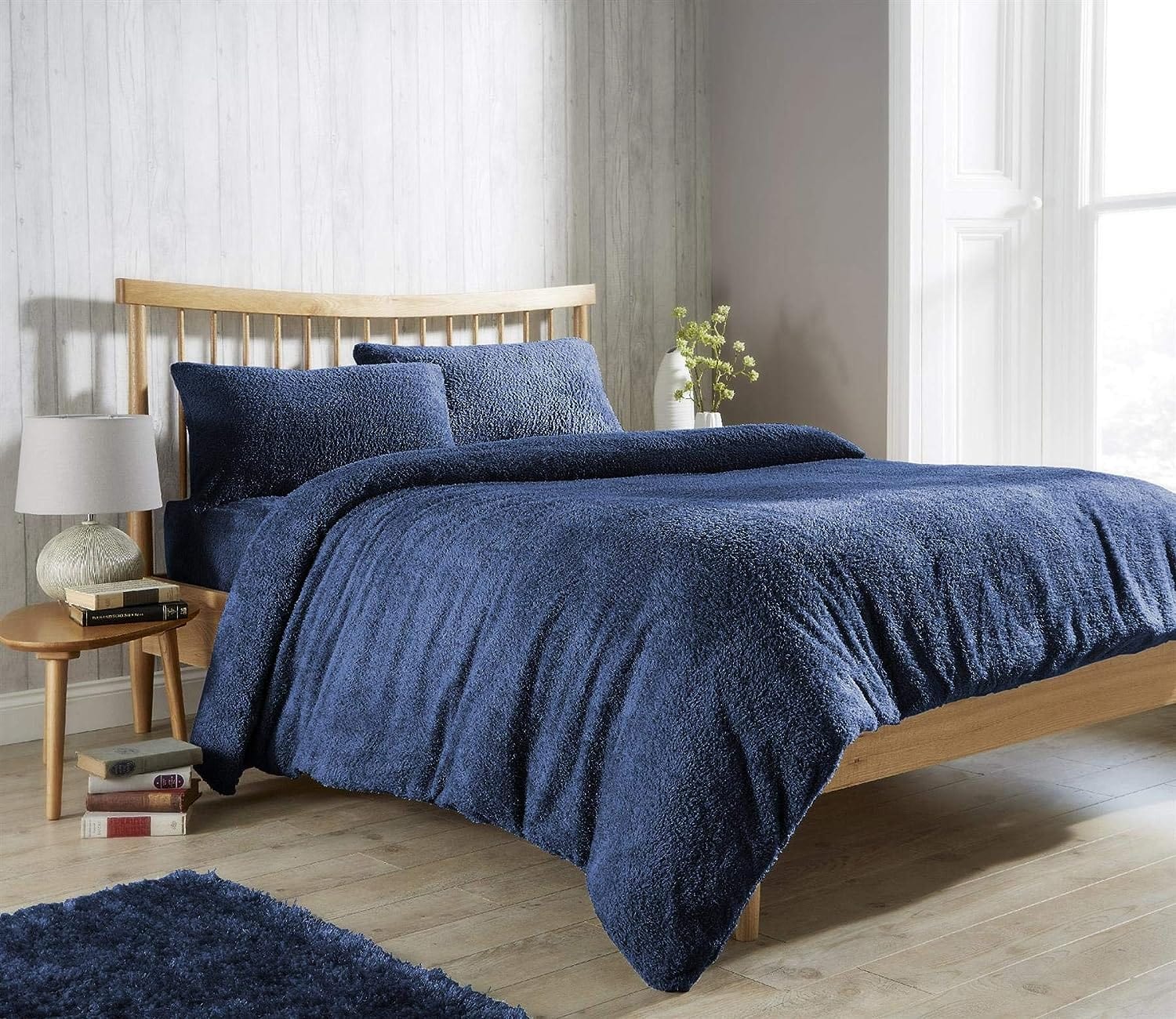 Teddy Fleece Duvet Cover Set for Winter Nights Plush Super Soft Ultimate Comfort in Single Double King Super King Fluffy Bedding