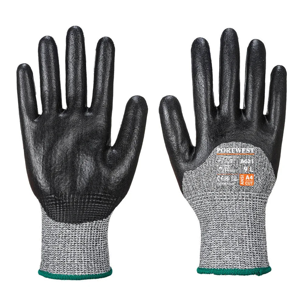 Portwest A621 Cut 3/4 Nitrile Foam Glove - Bobobiy