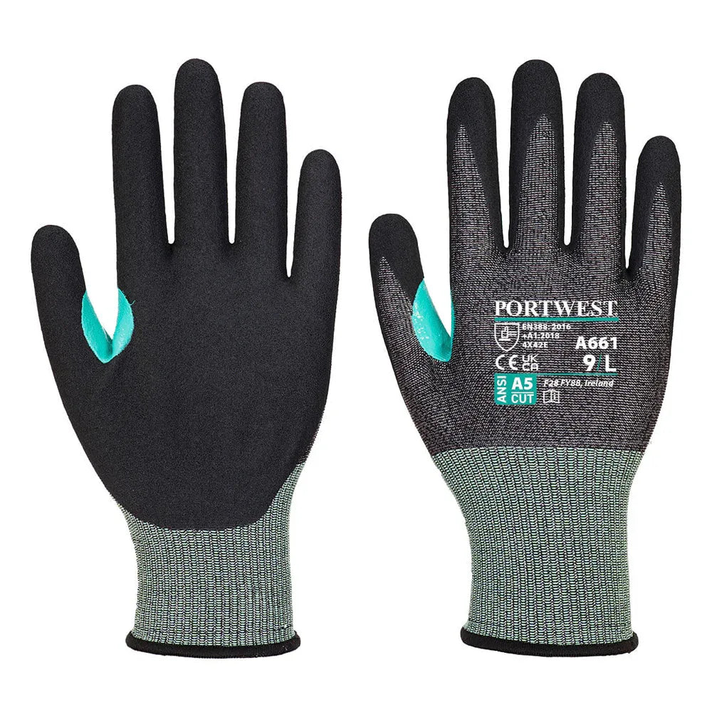 Portwest A661 CS Cut E18 Nitrile Glove - Bobobiy