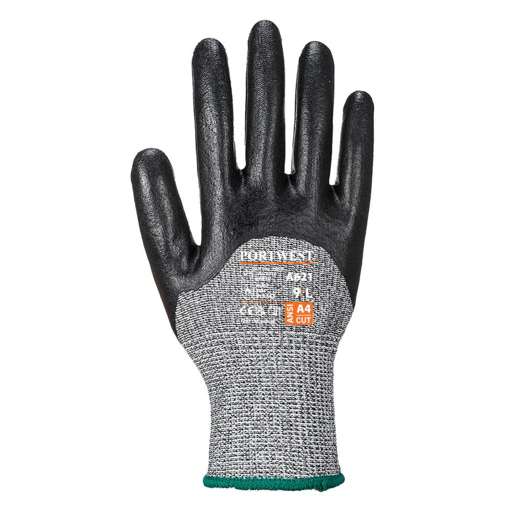 Portwest A621 Cut 3/4 Nitrile Foam Glove - Bobobiy